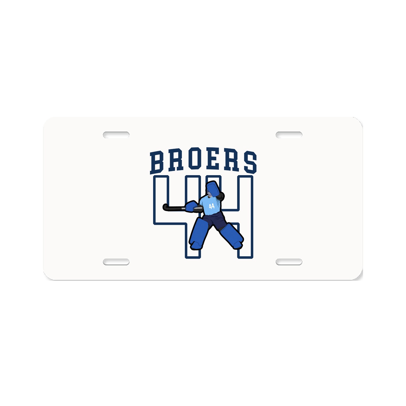 Aluminum License Plate