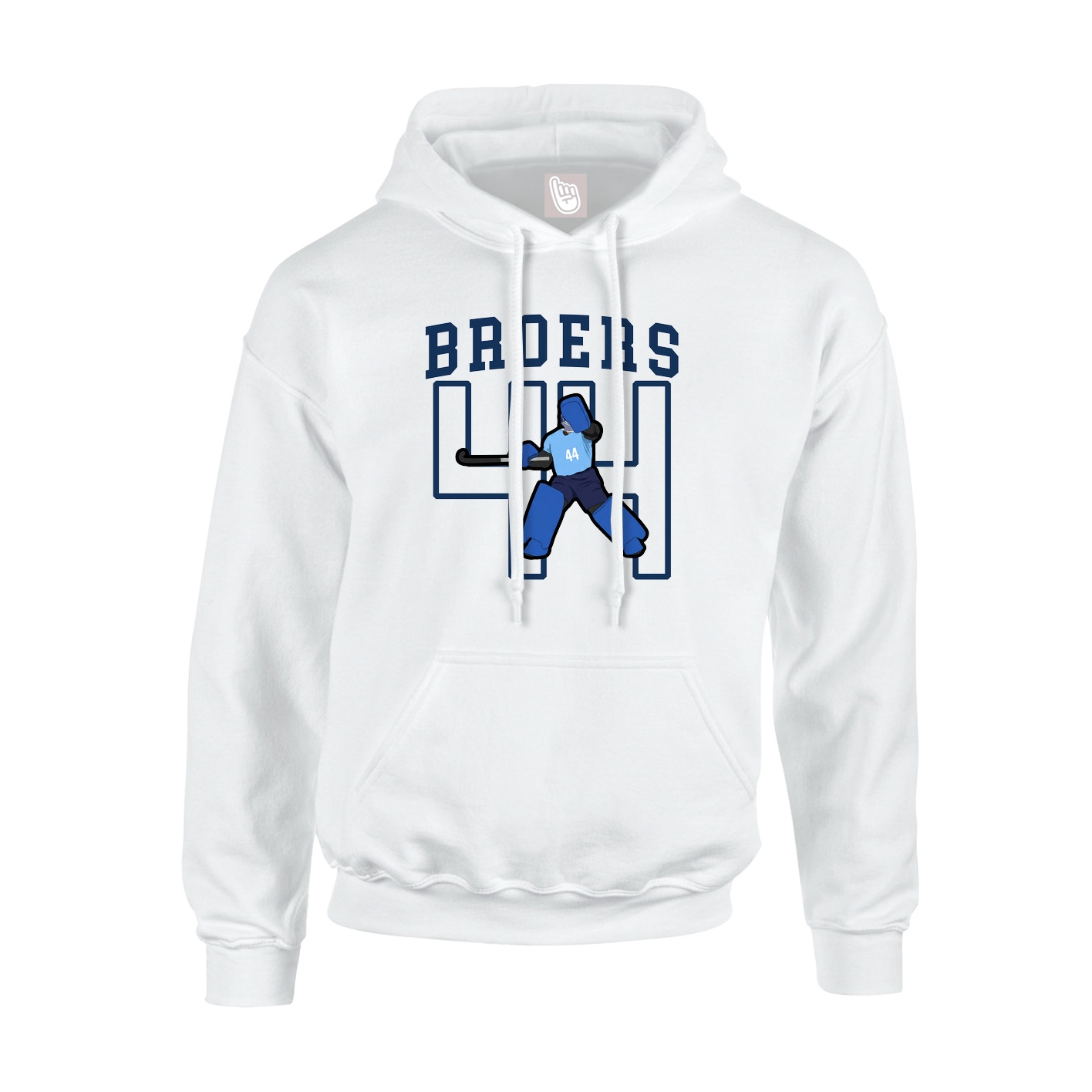 Hoodie — Shirsey in White