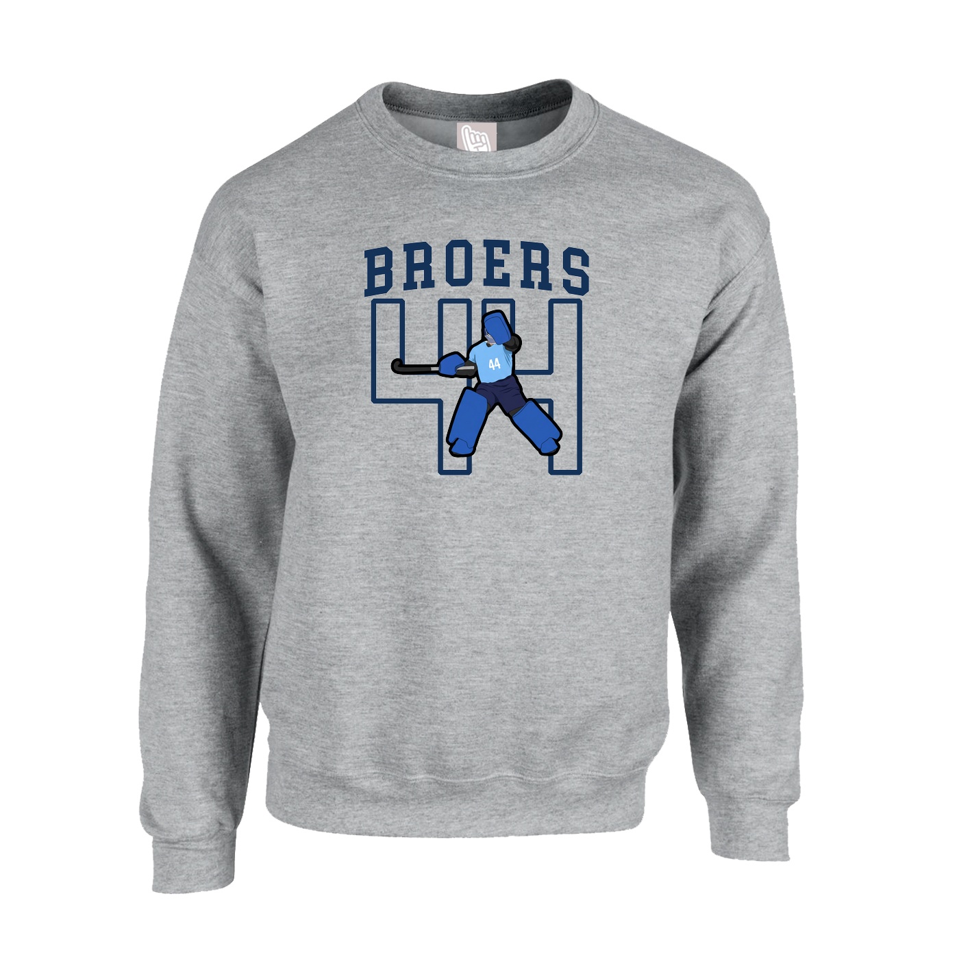 Fleece Crew — Shirsey in Grey