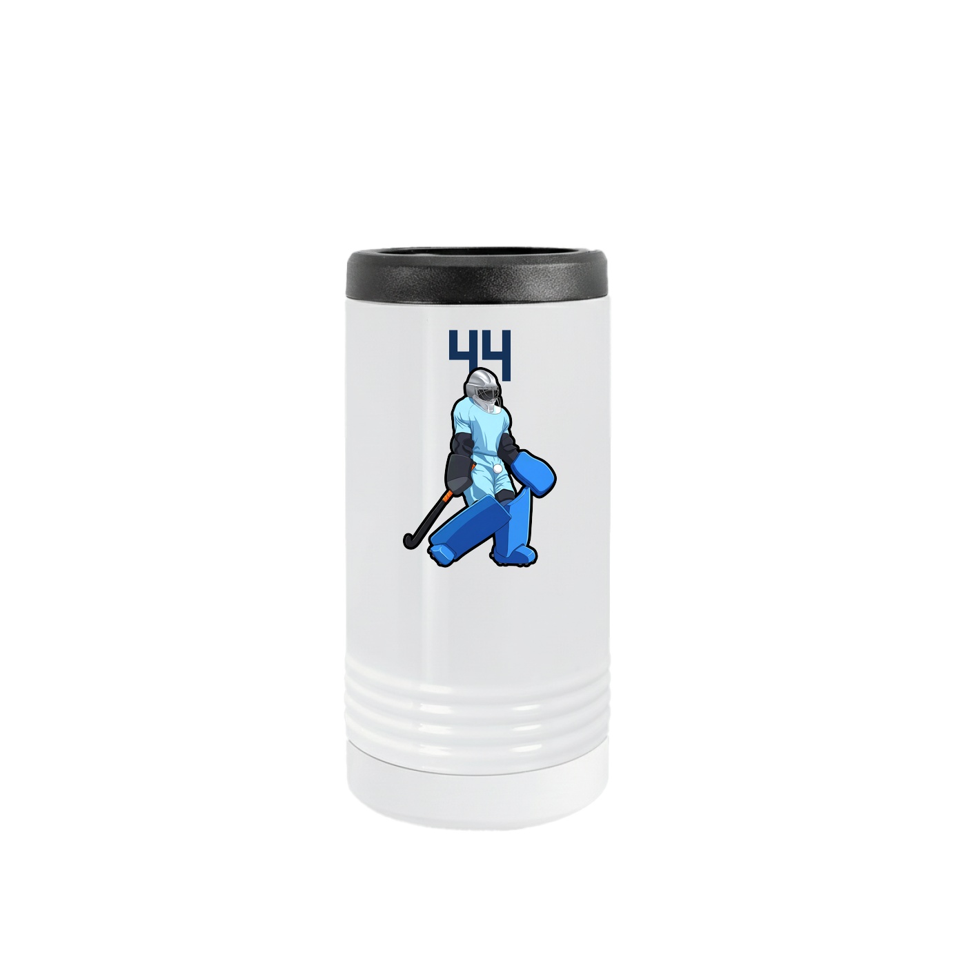 Slim Beverage Holder — Number Top in White