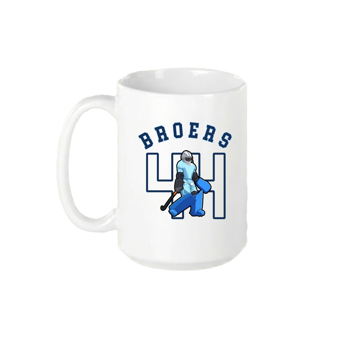 15oz Coffee Mug — Shirsey Arch in White