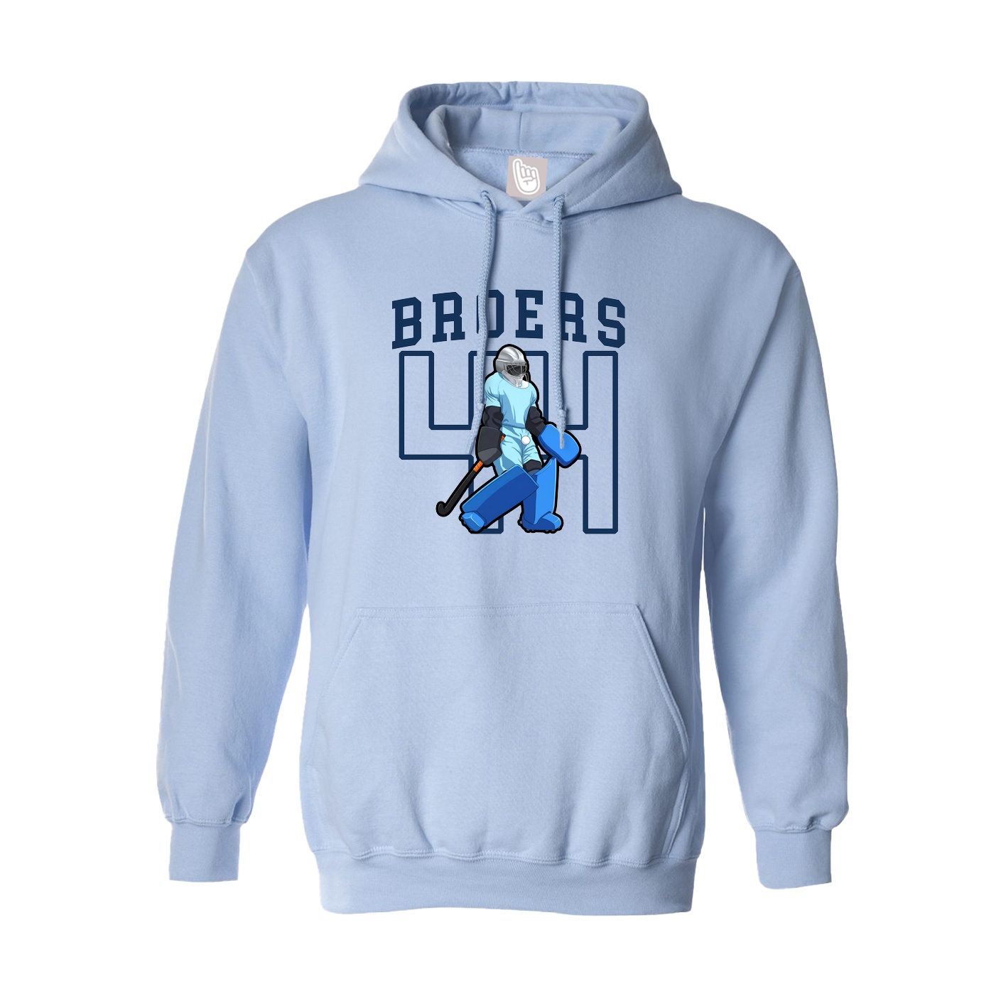 Hoodie — Shirsey in Light Blue