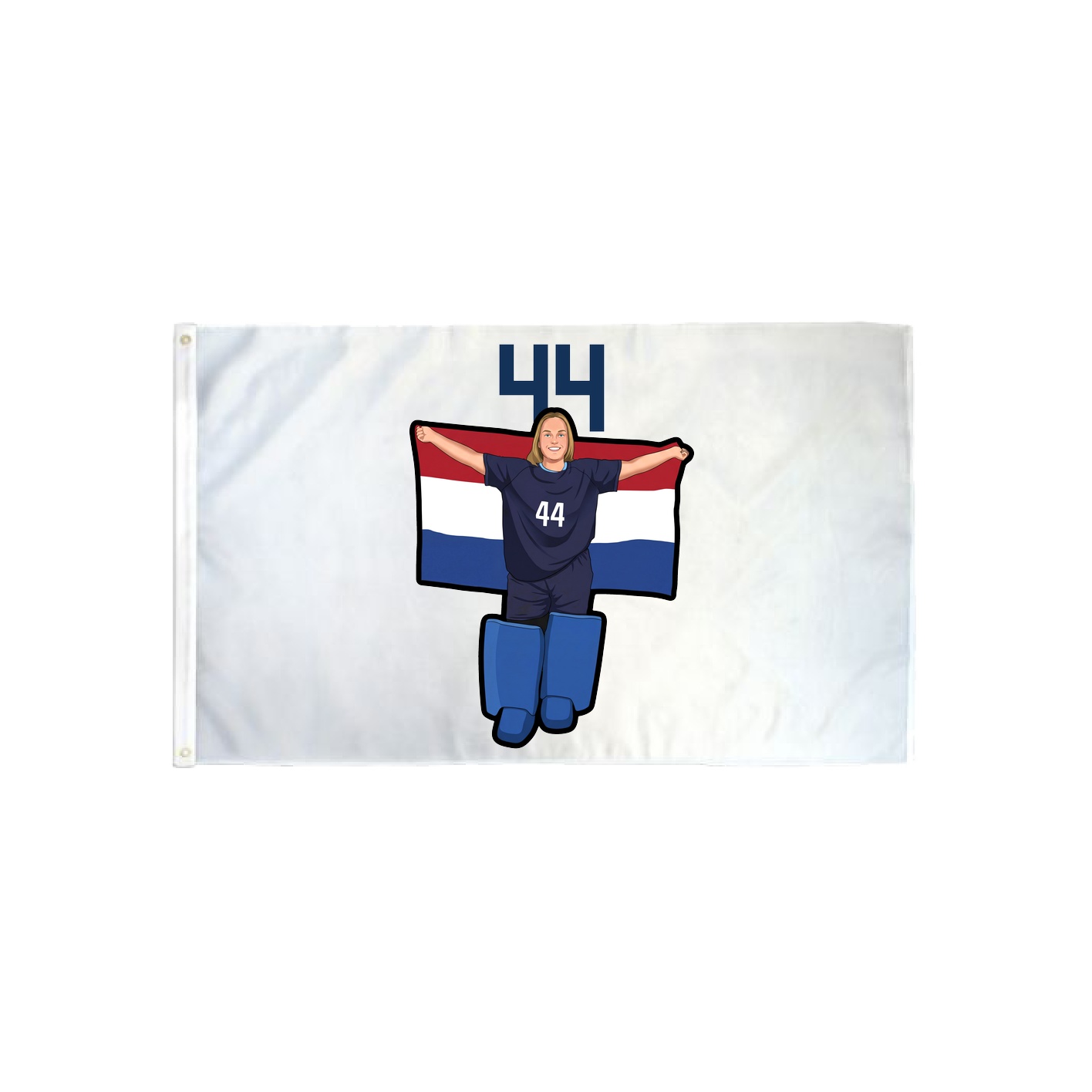 3x5 Flag — Number Top in Classic