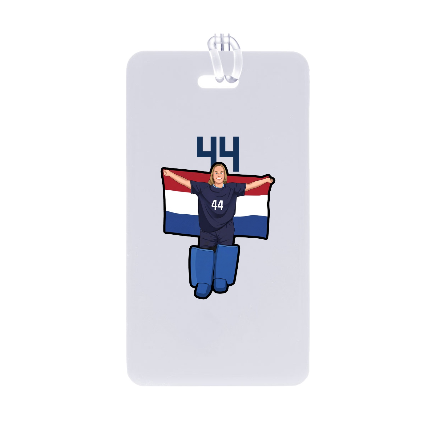 Bag Tag — Number Top in Classic