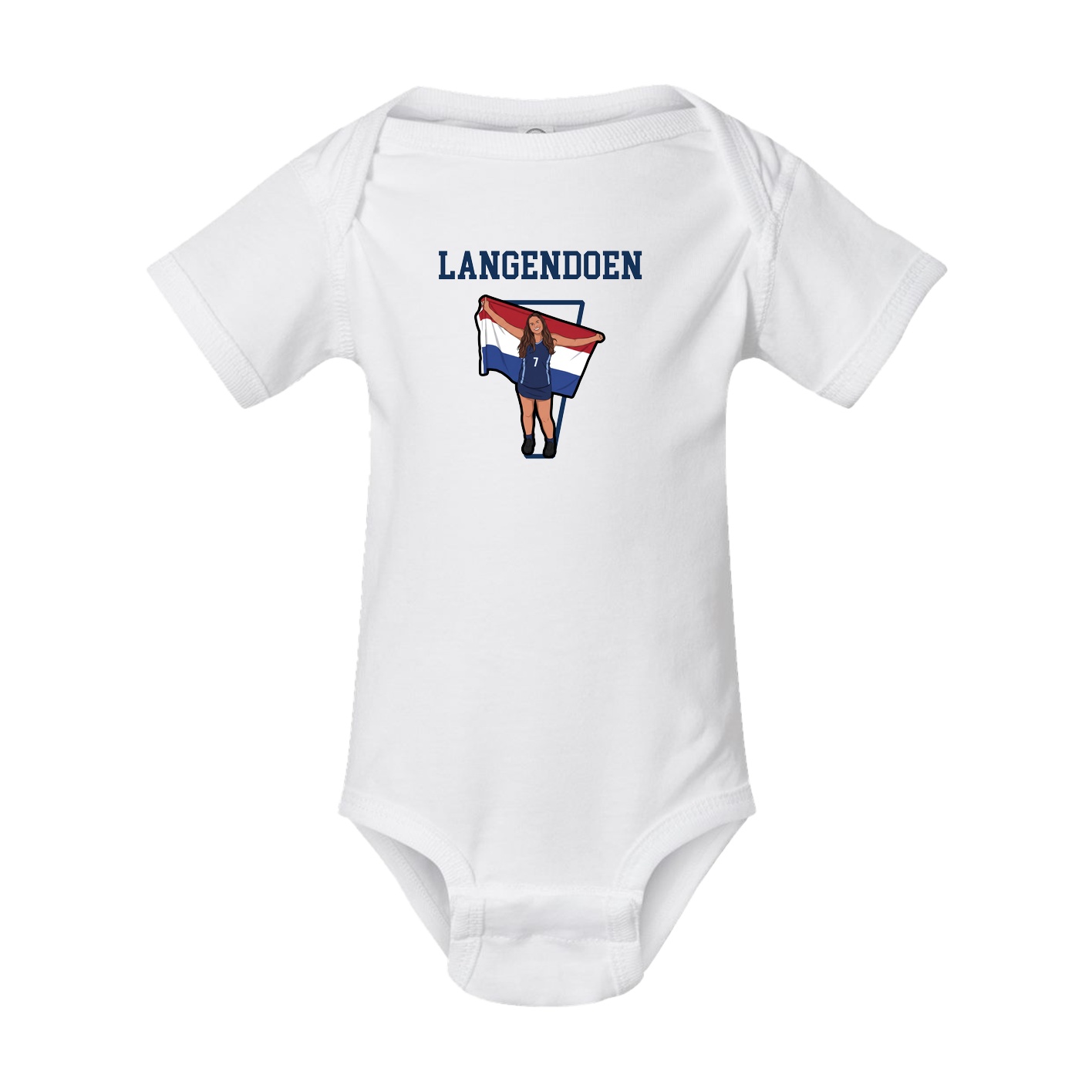 Baby Onesie — Shirsey in White