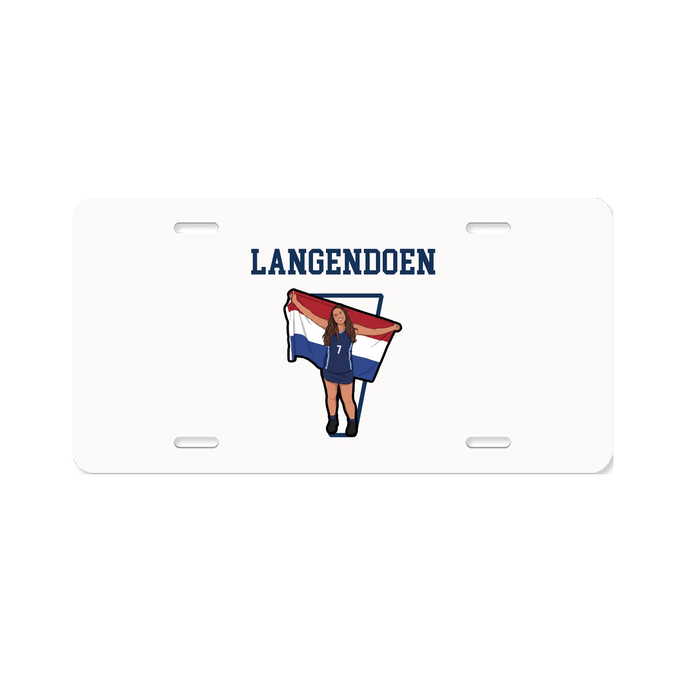 License Plate — Shirsey in Classic
