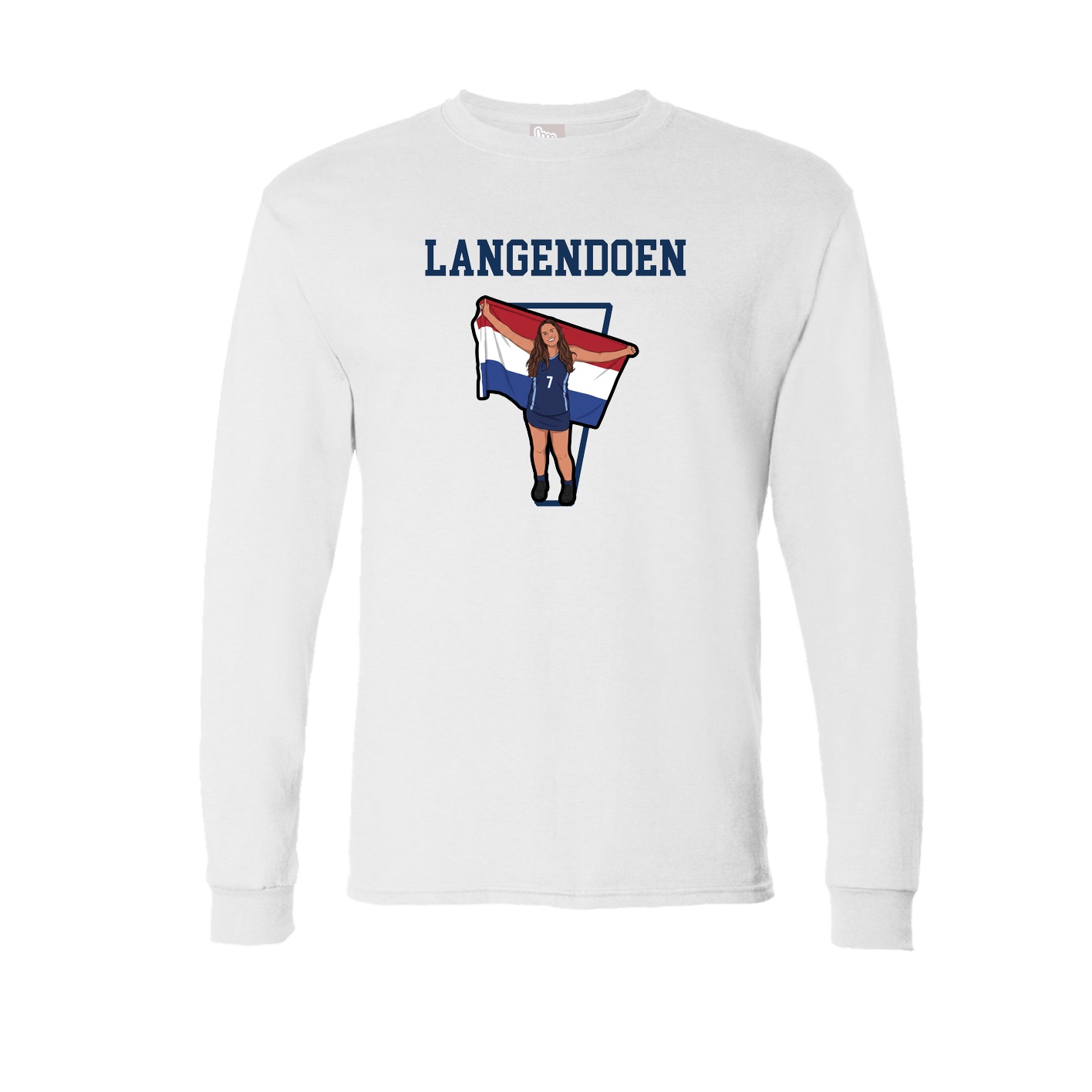Long Sleeve Tee — Shirsey in White