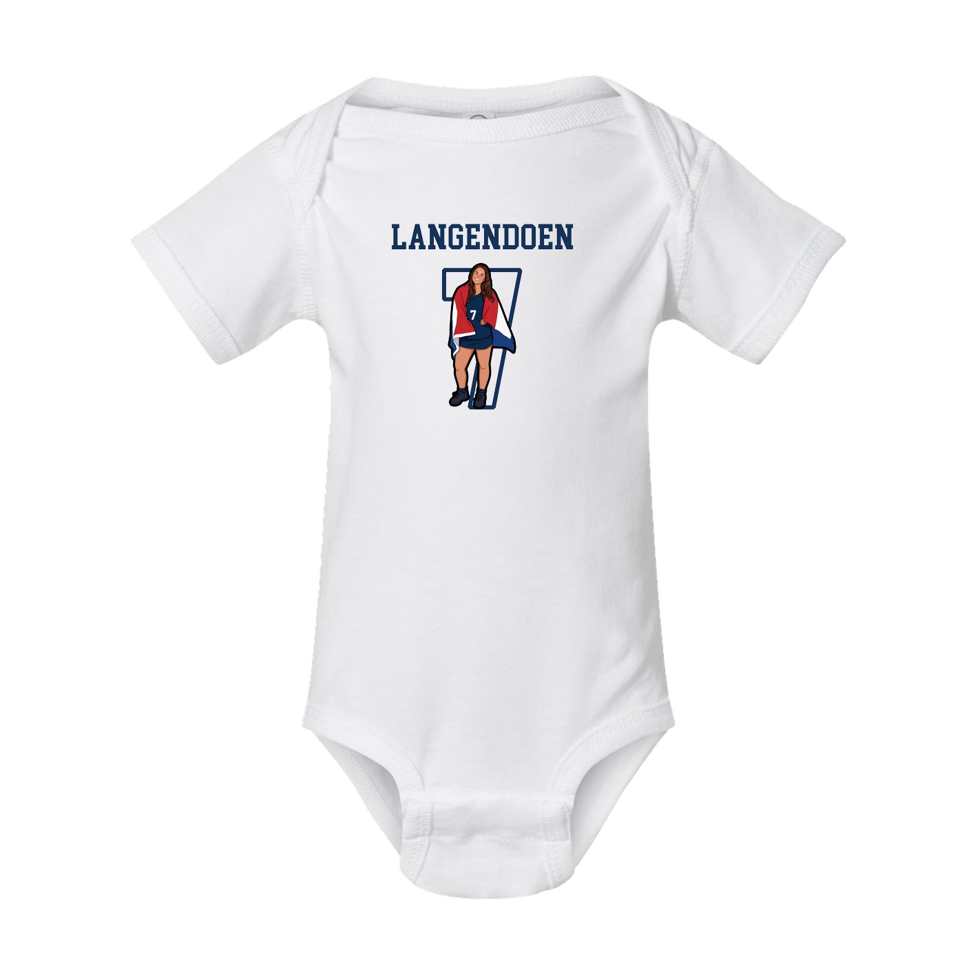 Baby Onesie — Shirsey in White