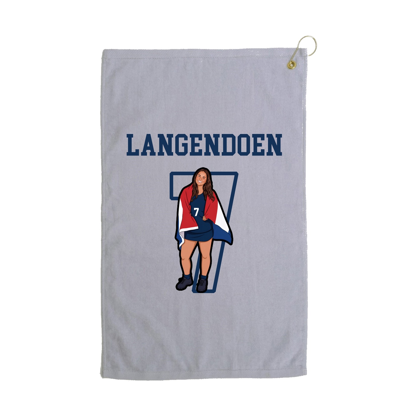 Golf Towel — Shirsey in Grey