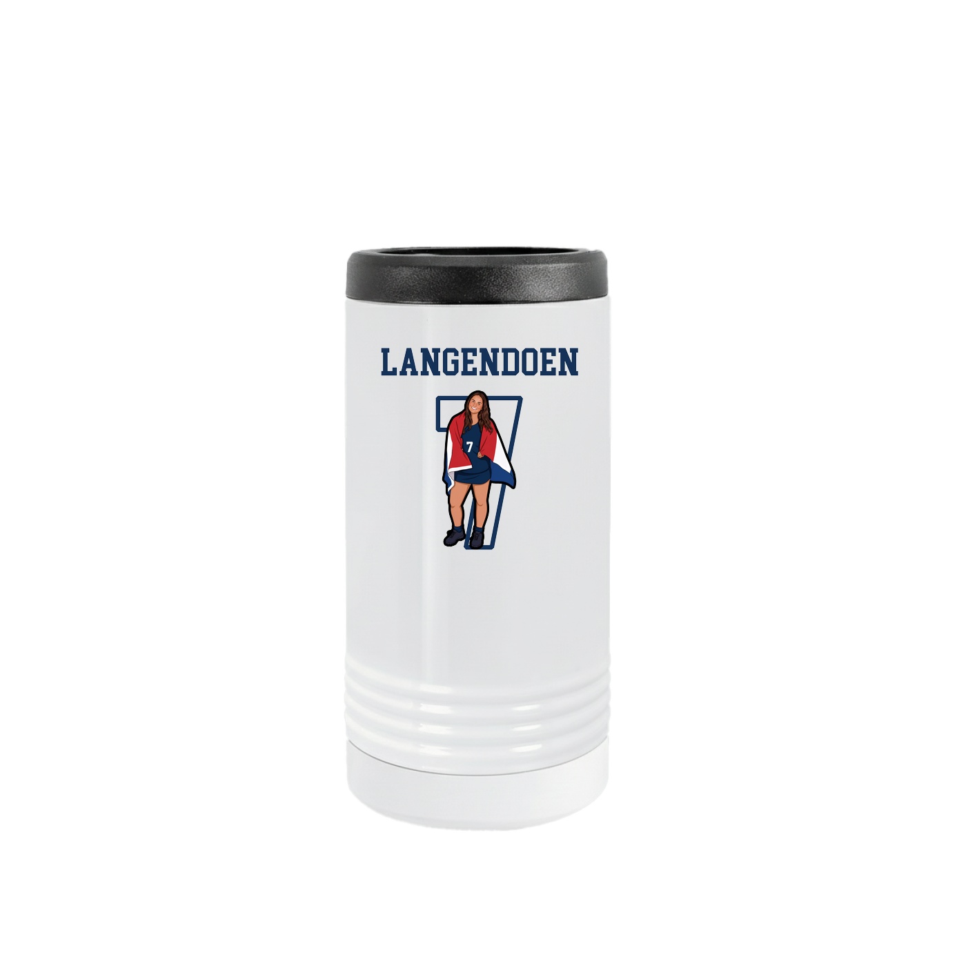 Slim Beverage Holder — Shirsey in White