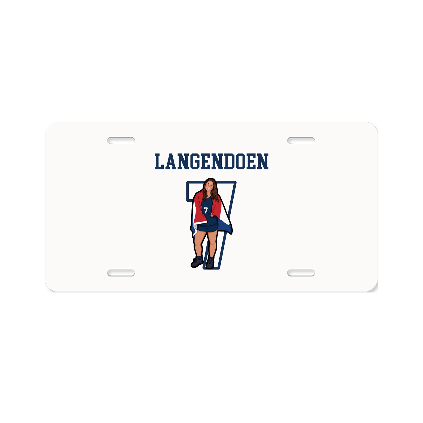 License Plate — Shirsey in Classic