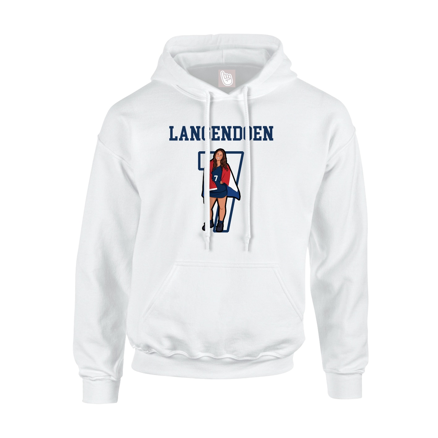 Youth Hoodie — Shirsey in White