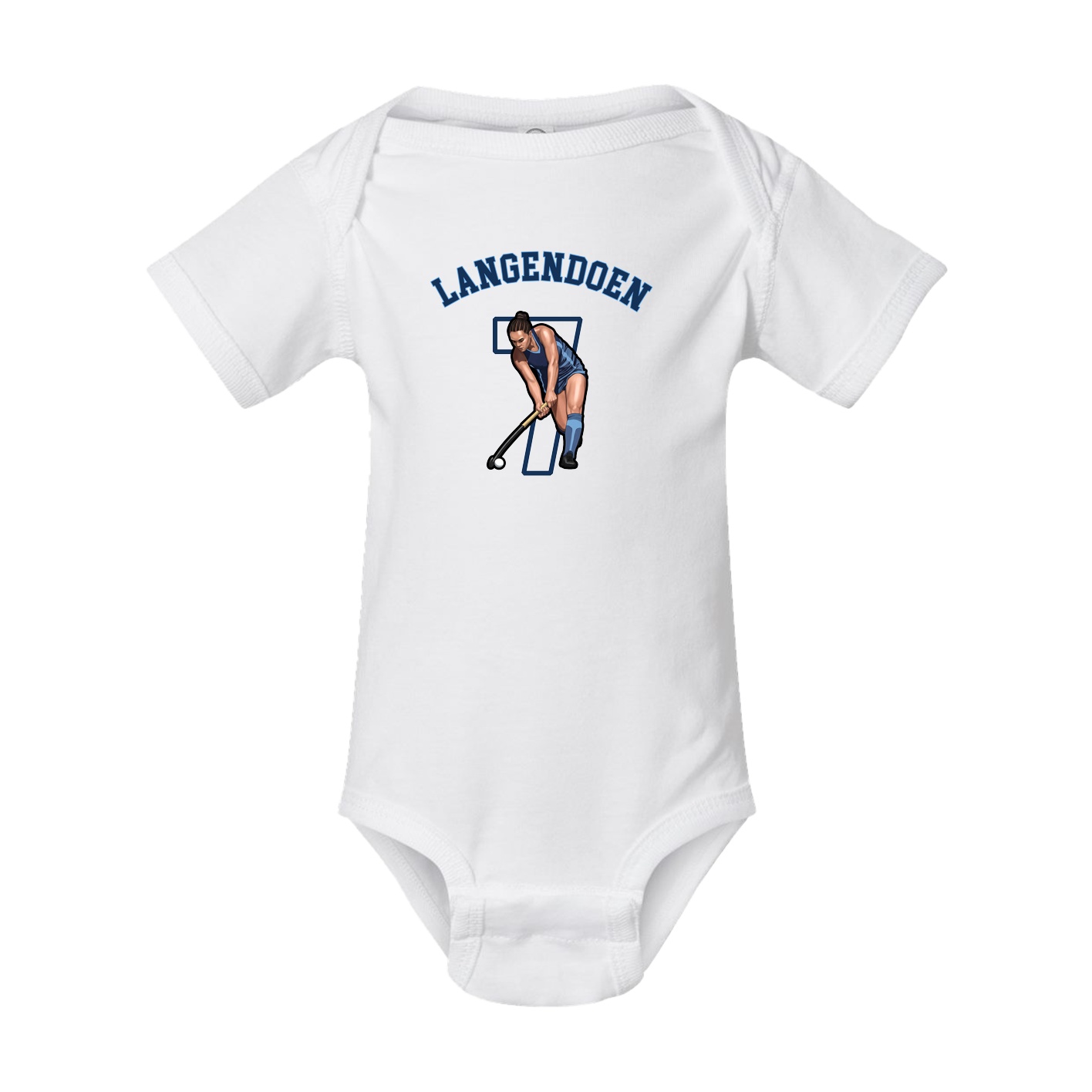 Baby Onesie — Shirsey Arch in White