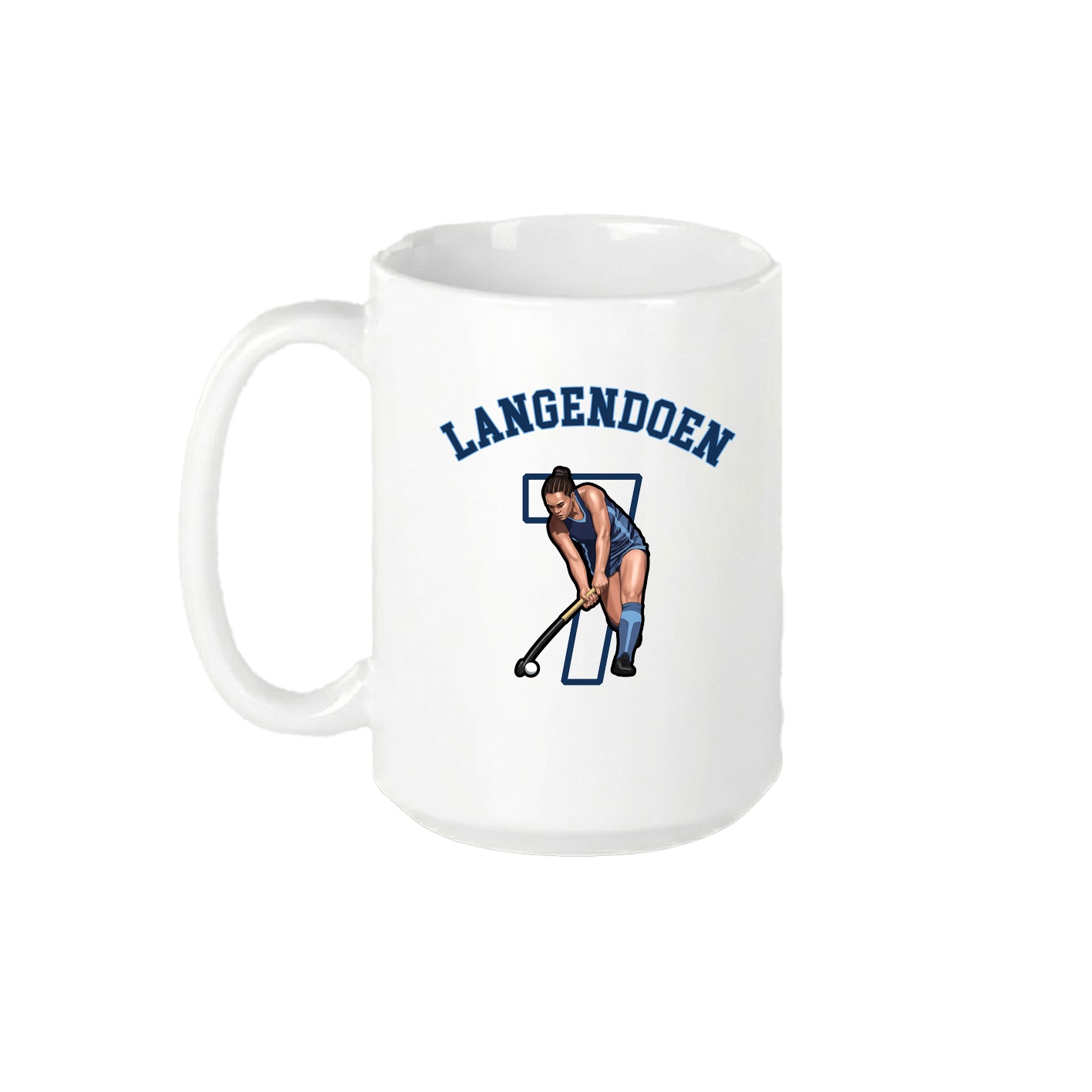 15oz Coffee Mug — Shirsey Arch in White