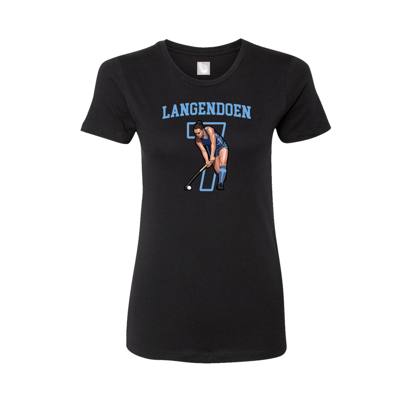 Fitted Women's Tee — Shirsey in Black