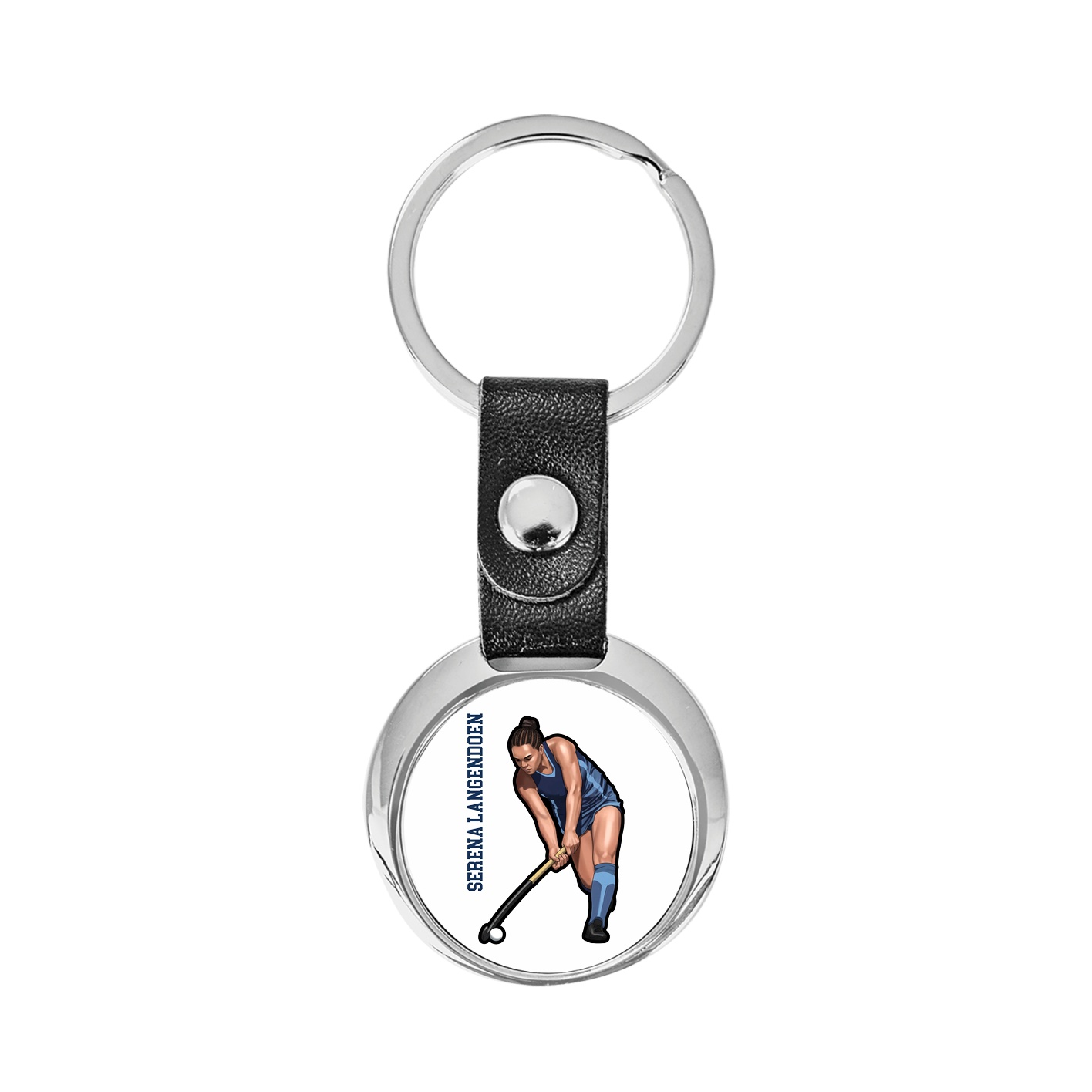 Key Chain — Name Vertical in Classic