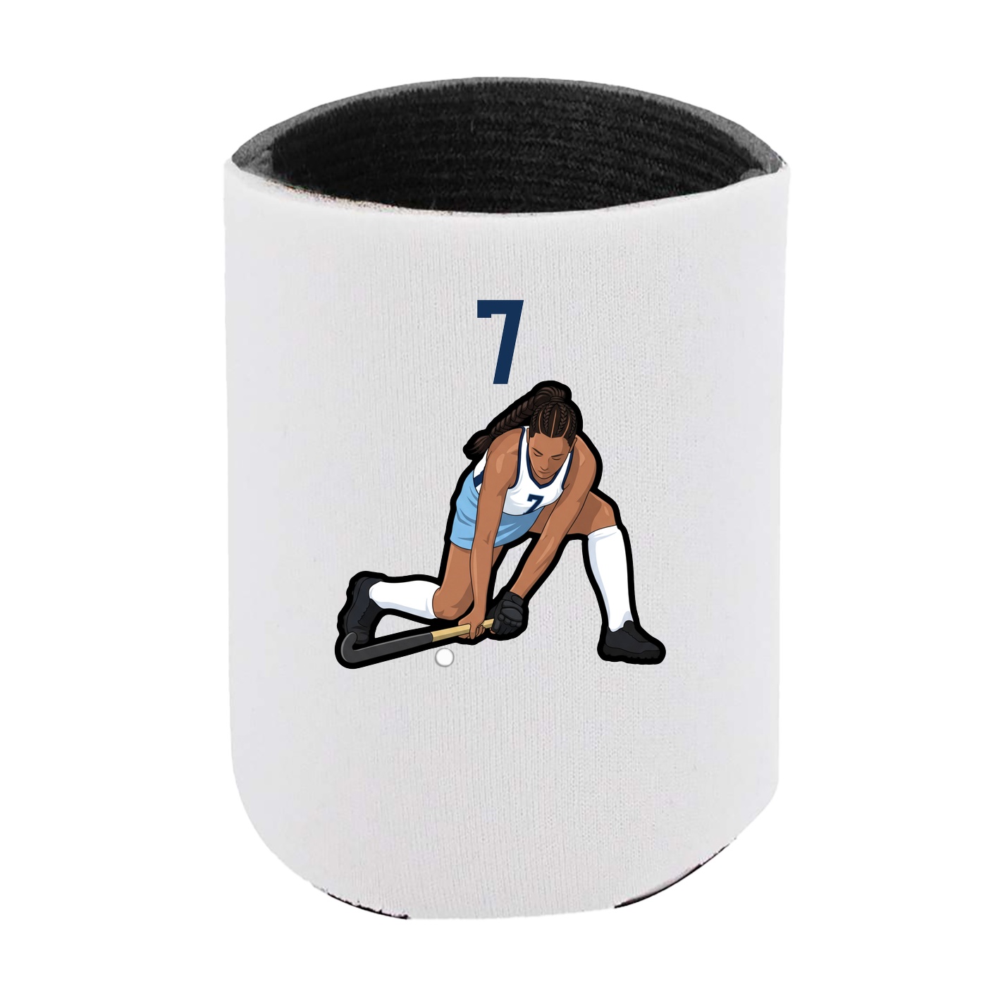Can Holder — Number Top in White