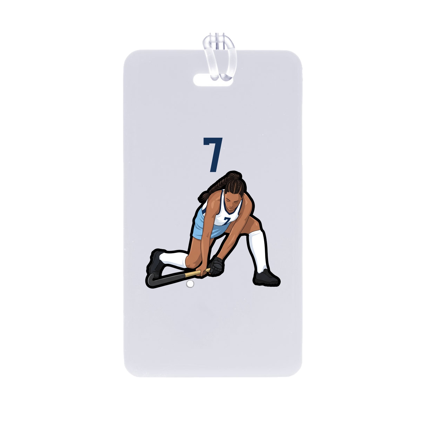 Bag Tag — Number Top in Classic