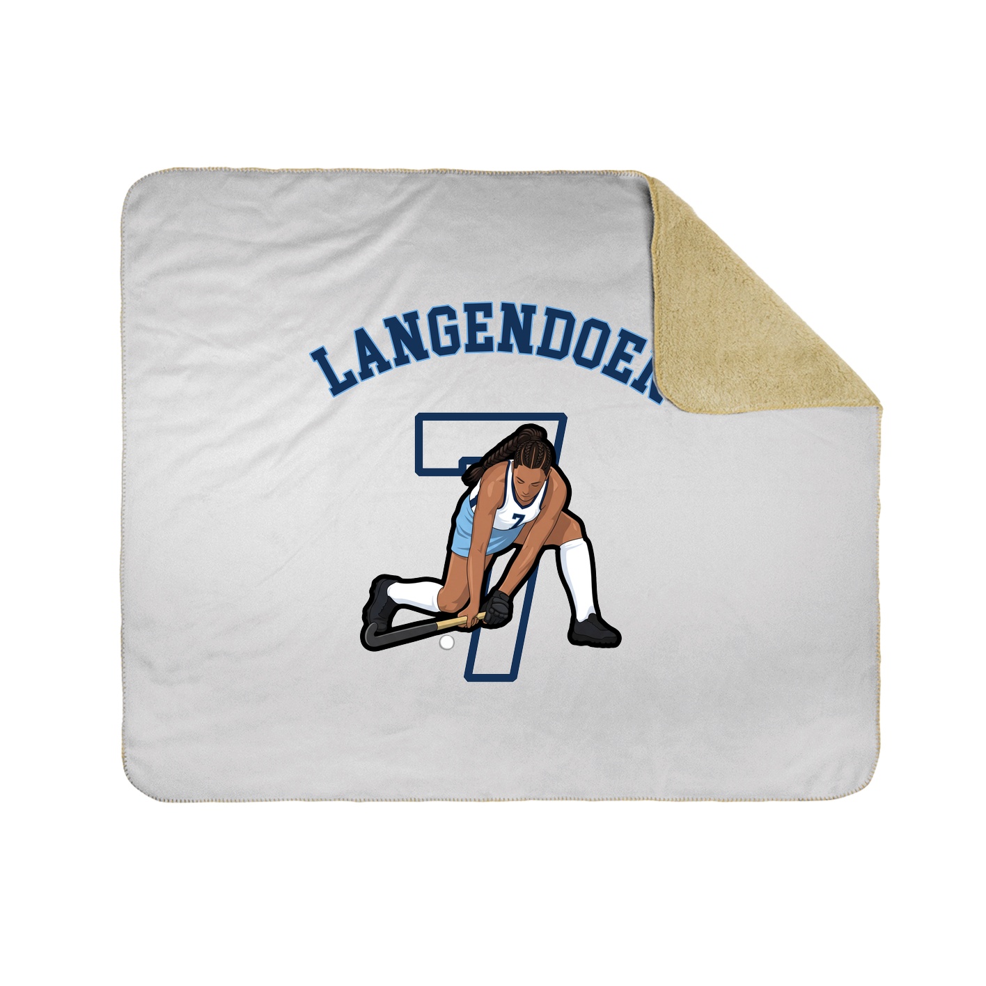 Throw Blanket — Shirsey Arch in White