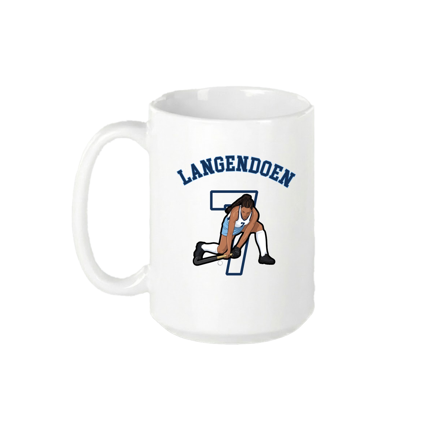 15oz Coffee Mug — Shirsey Arch in White