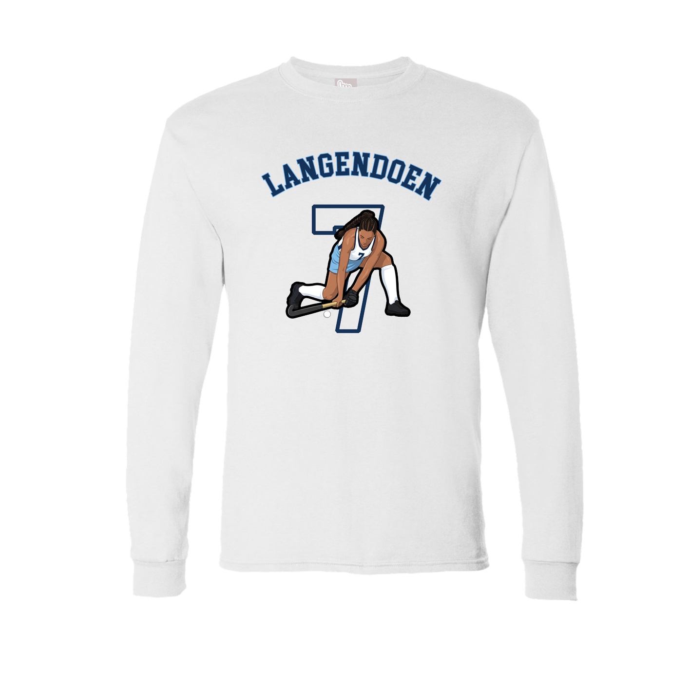 Long Sleeve Tee — Shirsey Arch in White