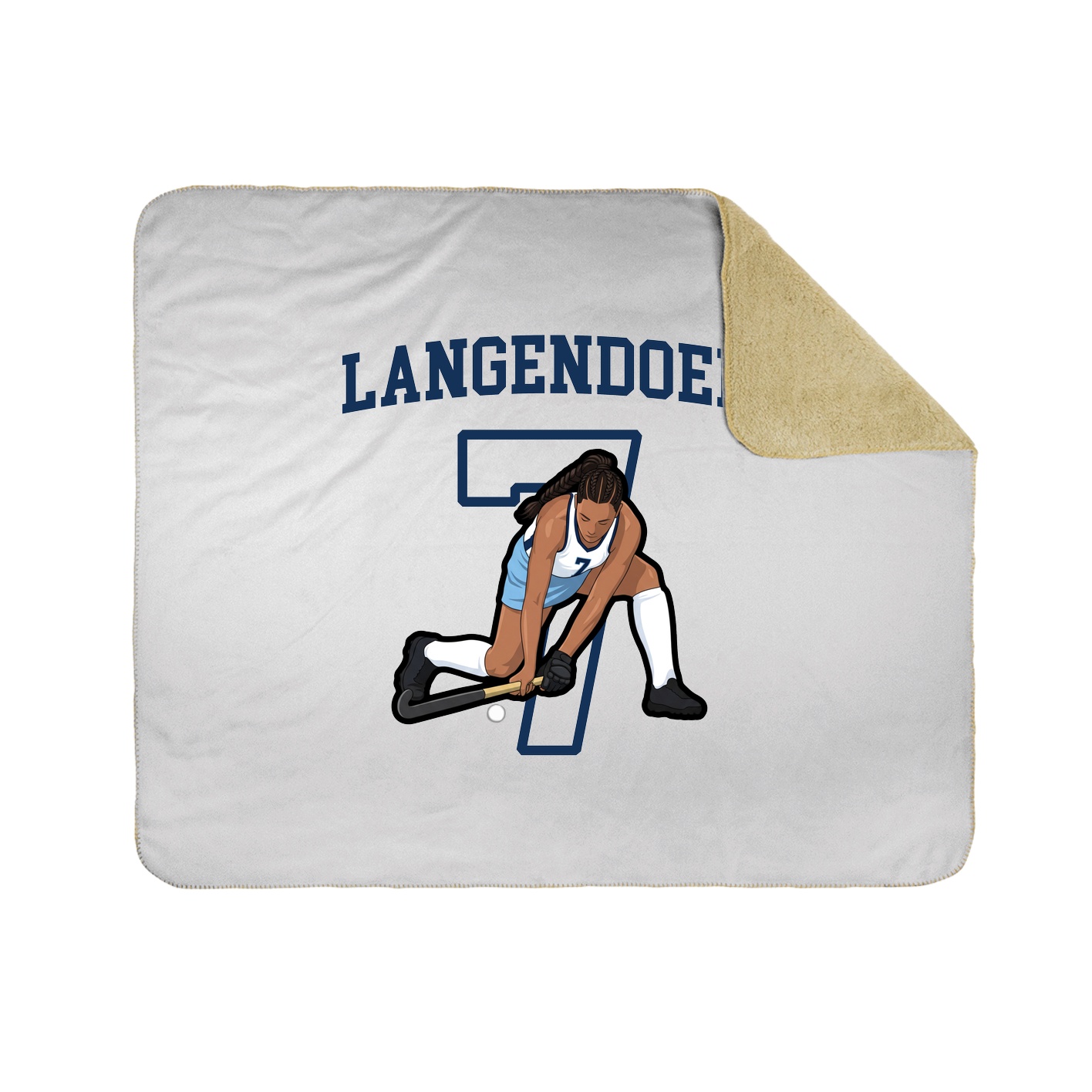 50x60 Sherpa Lined Throw Blanket