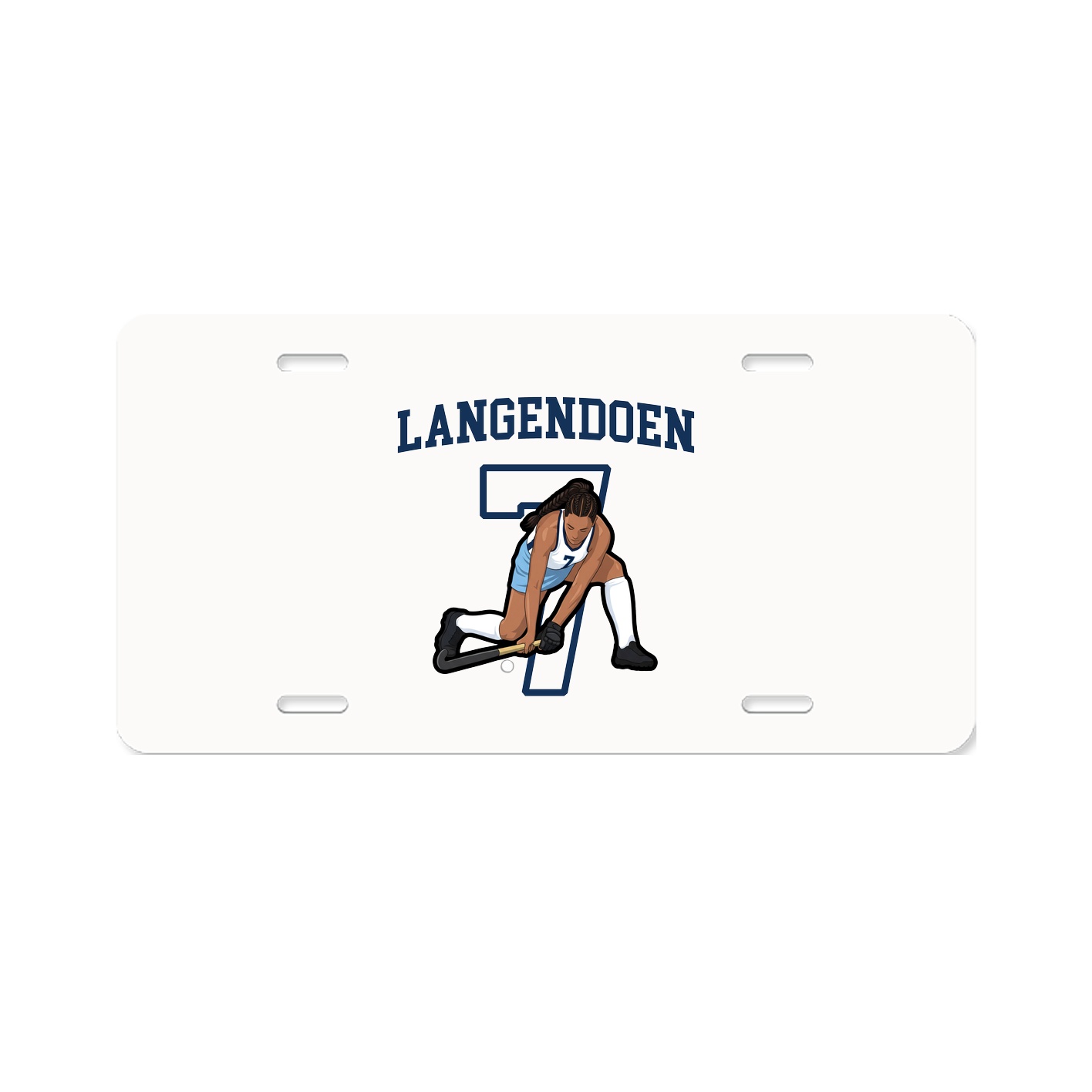 Aluminum License Plate