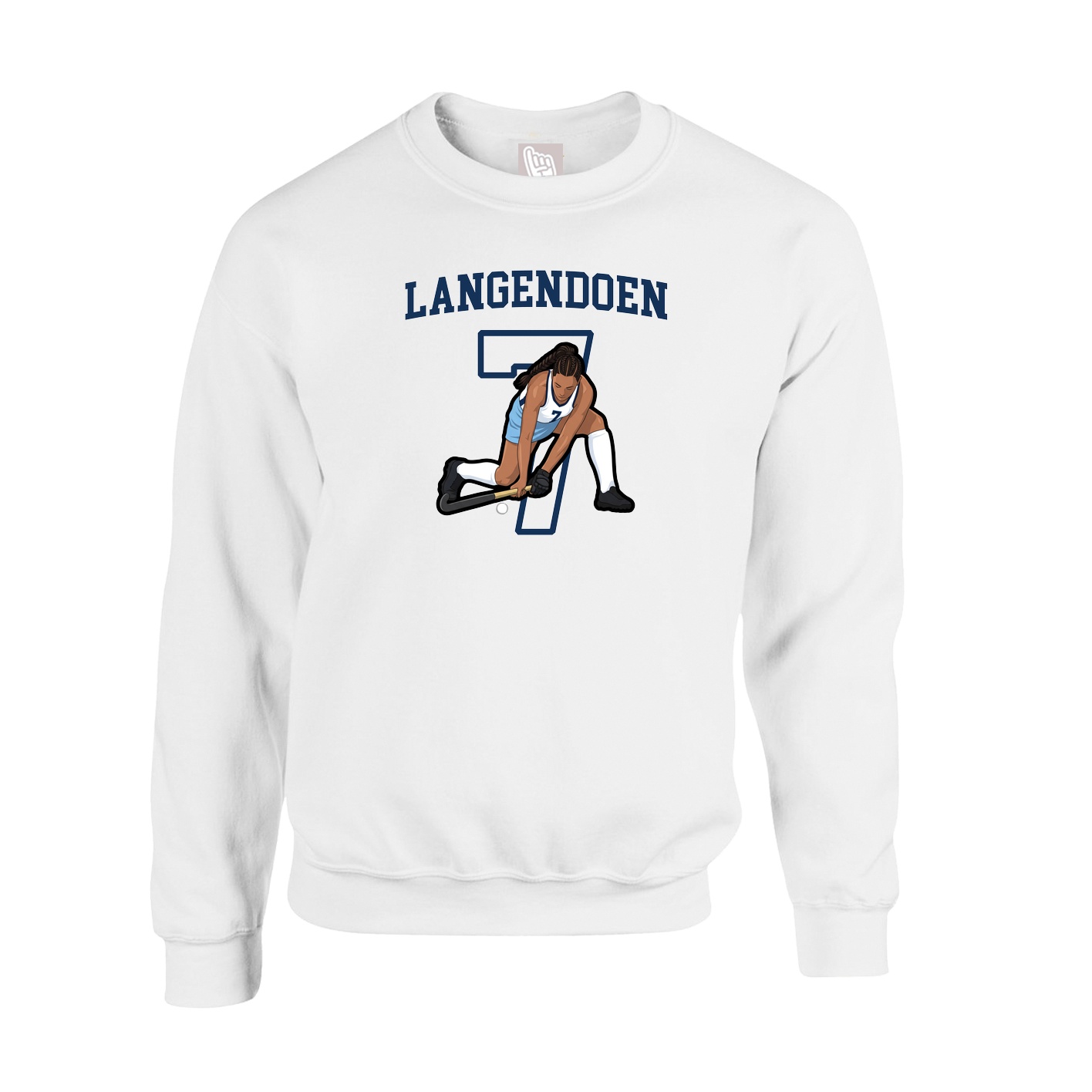 Fleece Crew — Shirsey in White