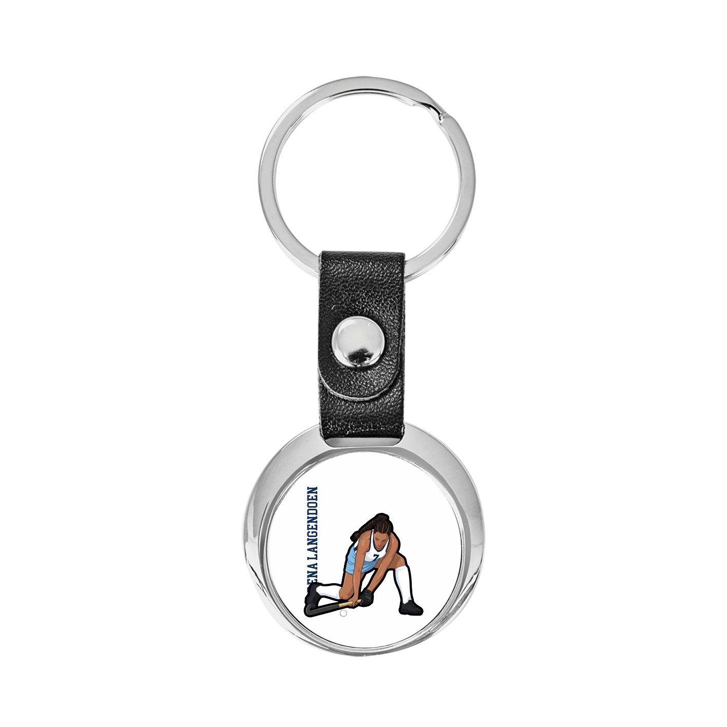 Key Chain — Name Vertical in Classic