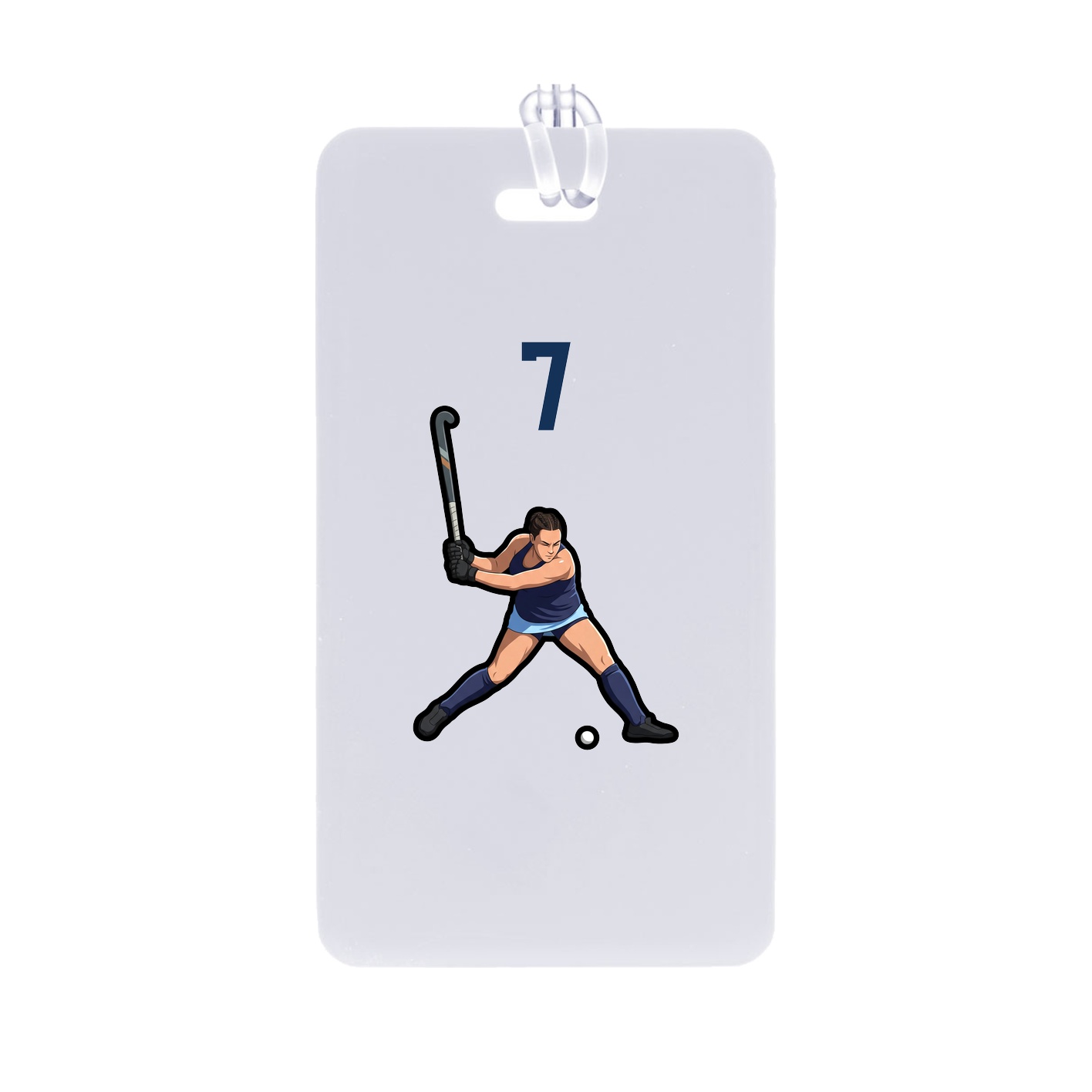 Bag Tag — Number Top in Classic