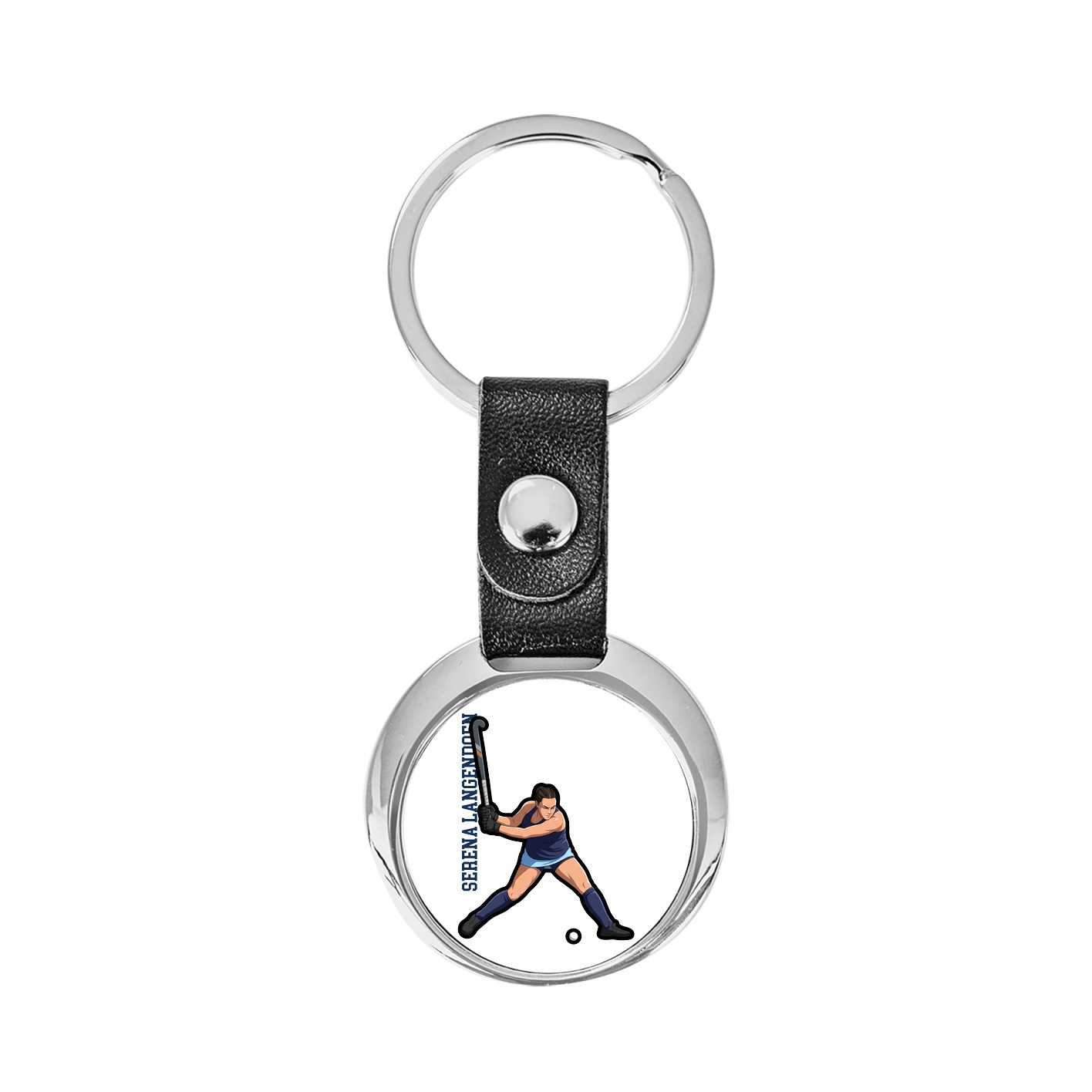 Key Chain — Name Vertical in Classic