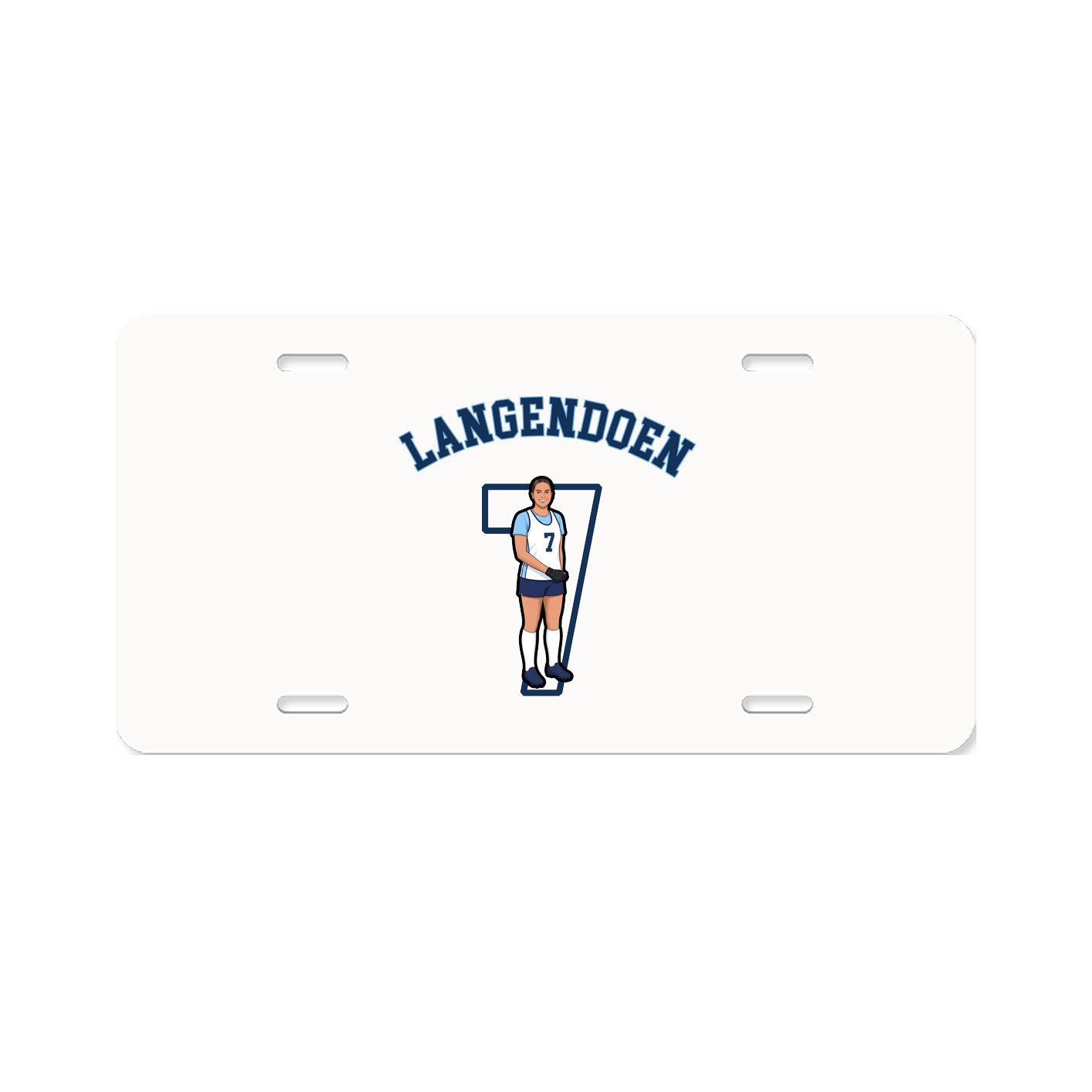 License Plate — Shirsey Arch in Classic