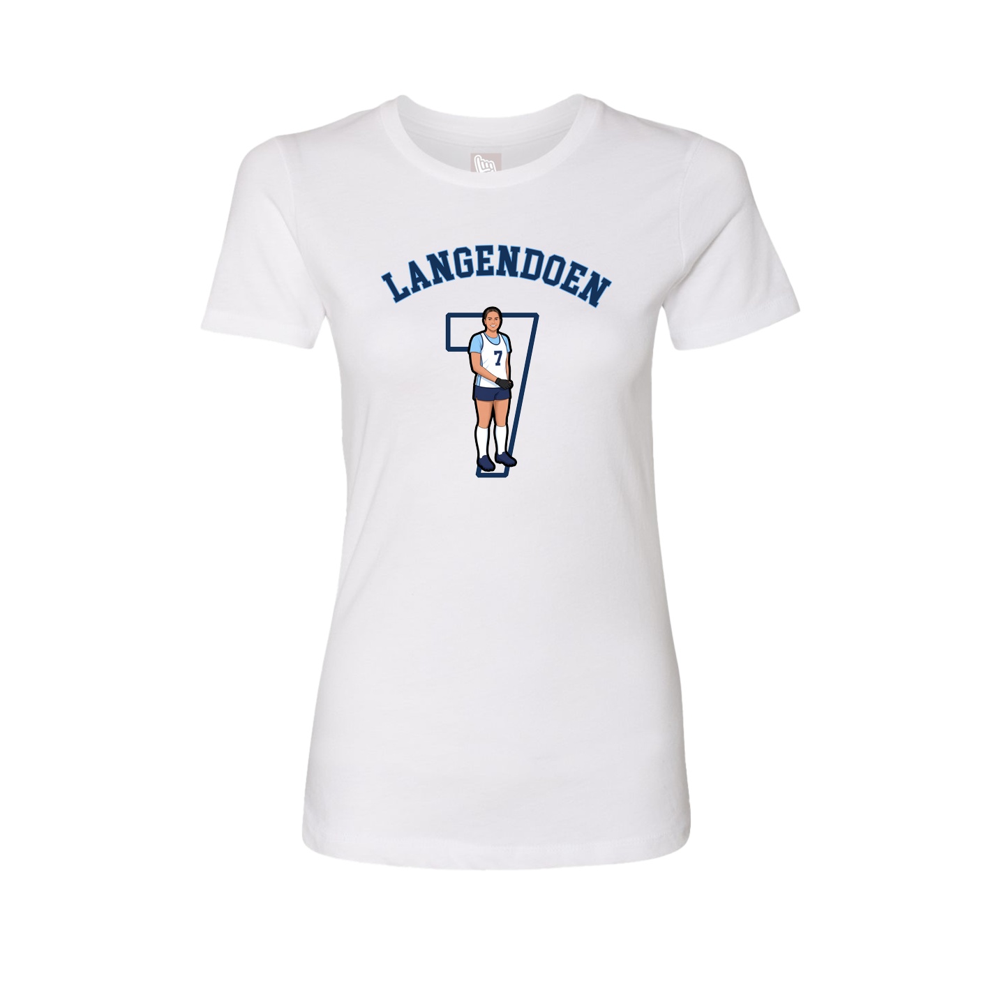 Womens Tee — Shirsey Arch in White