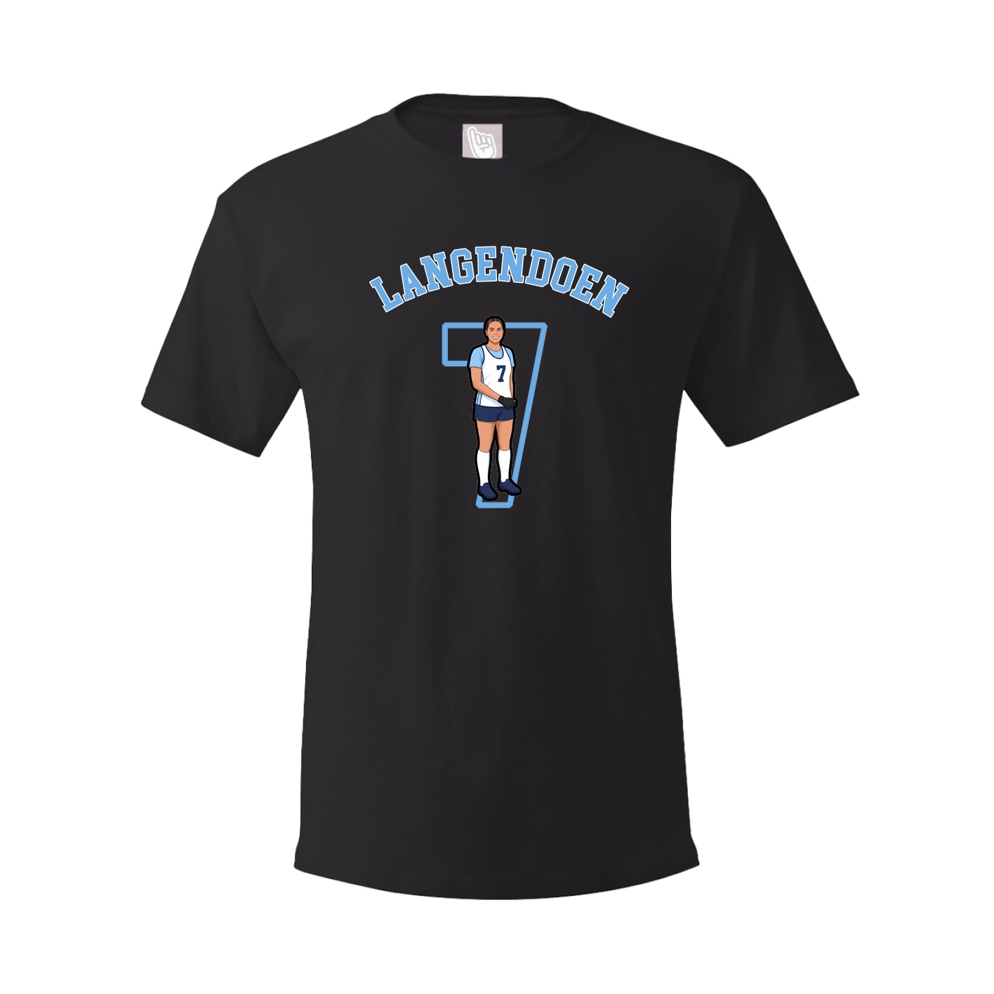 Youth Tee — Shirsey Arch in Black