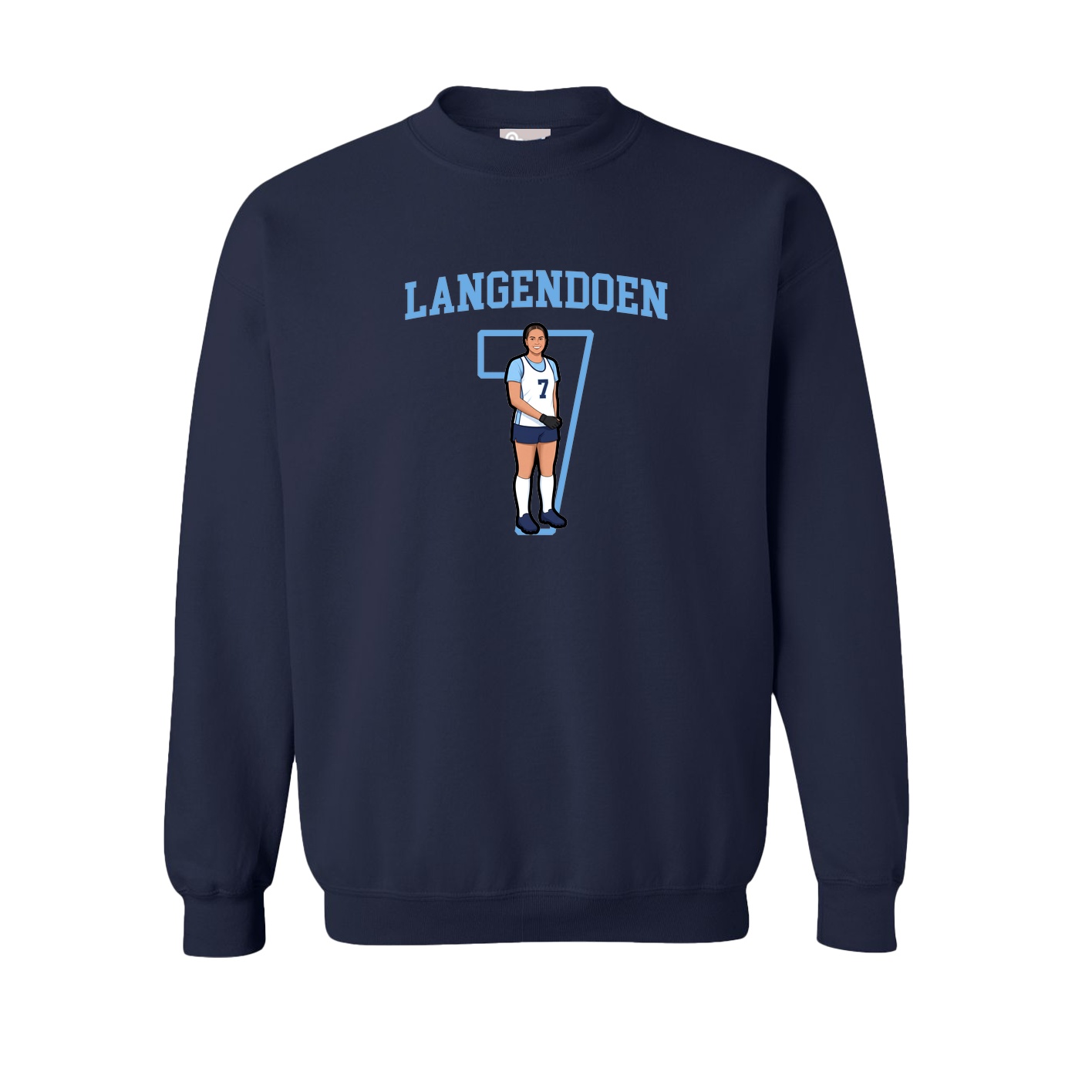 Fleece Crew — Shirsey in Navy