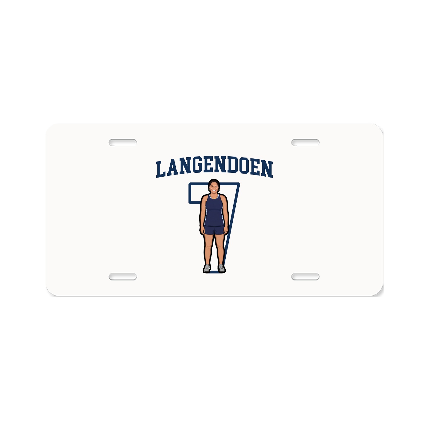 License Plate — Shirsey in Classic