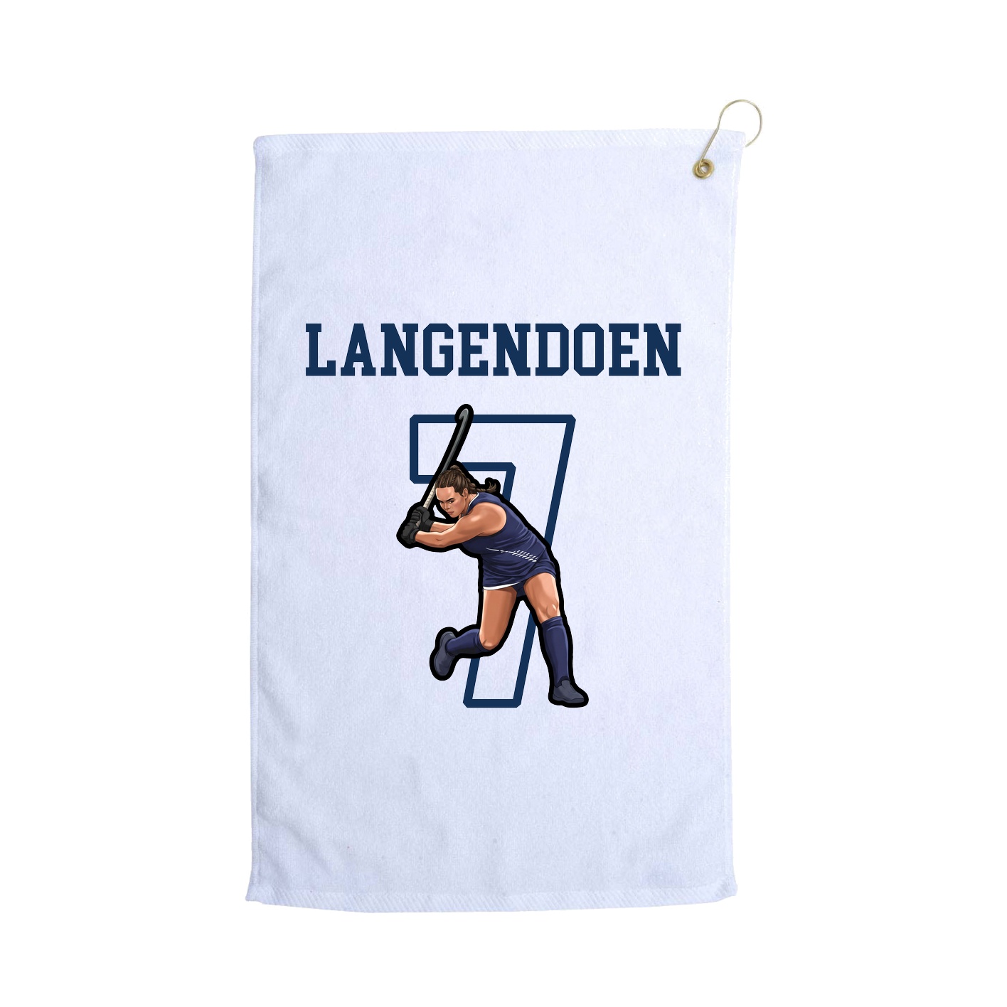 Golf Towel — Shirsey in White