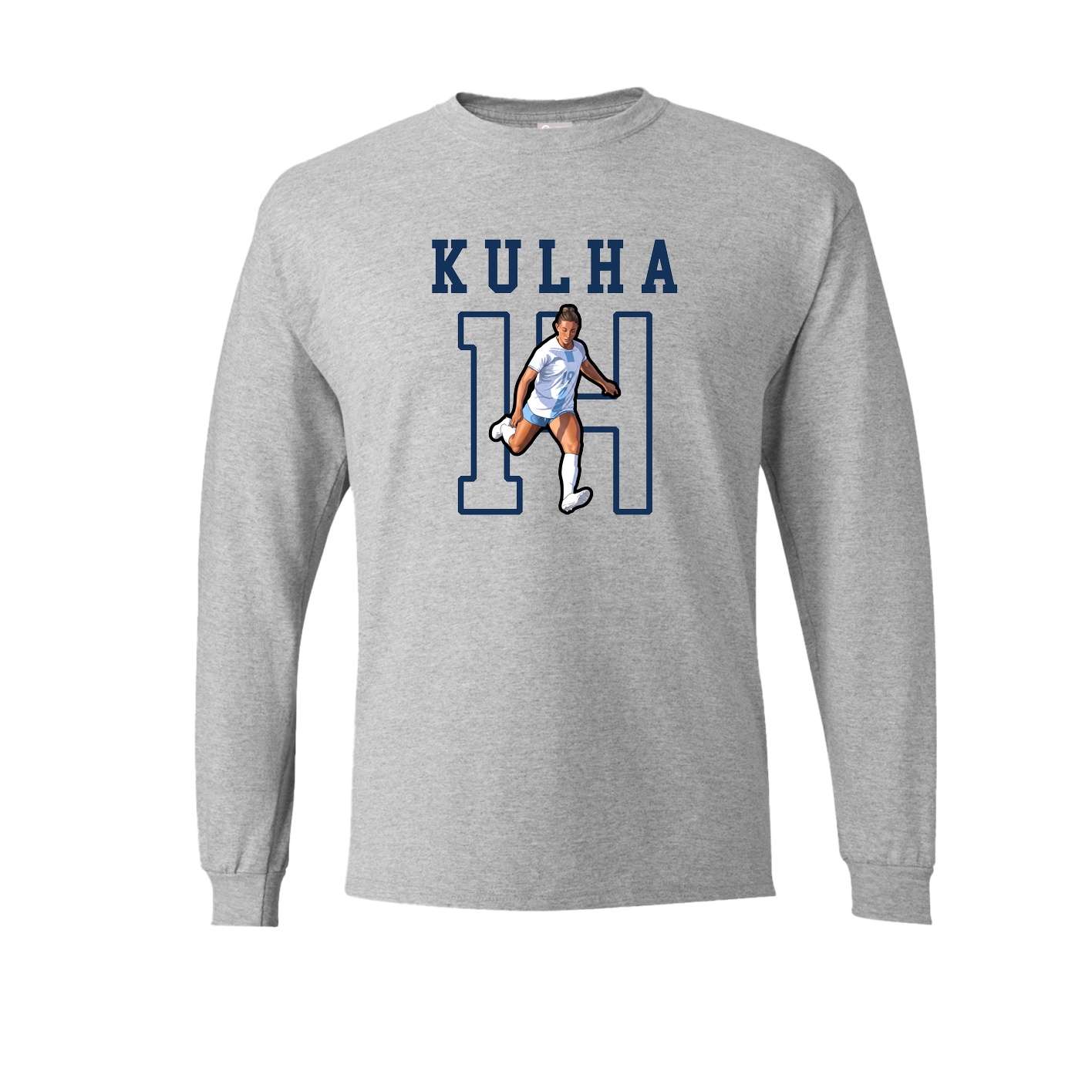 Long Sleeve Tee — Shirsey in Grey