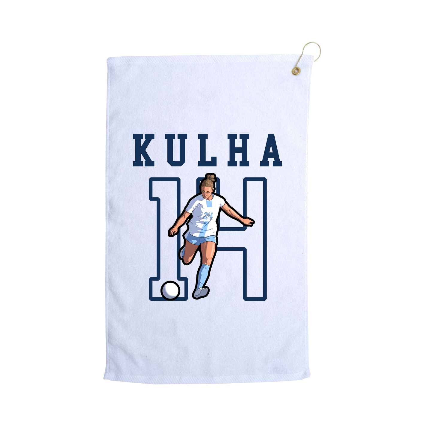 Golf Towel — Shirsey in White