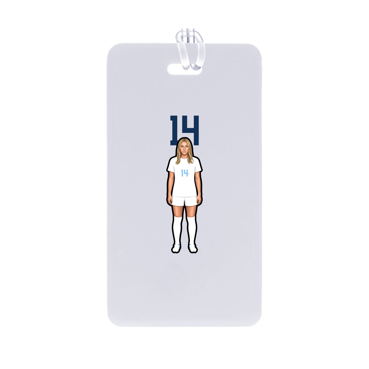 Bag Tag — Number Top in Classic