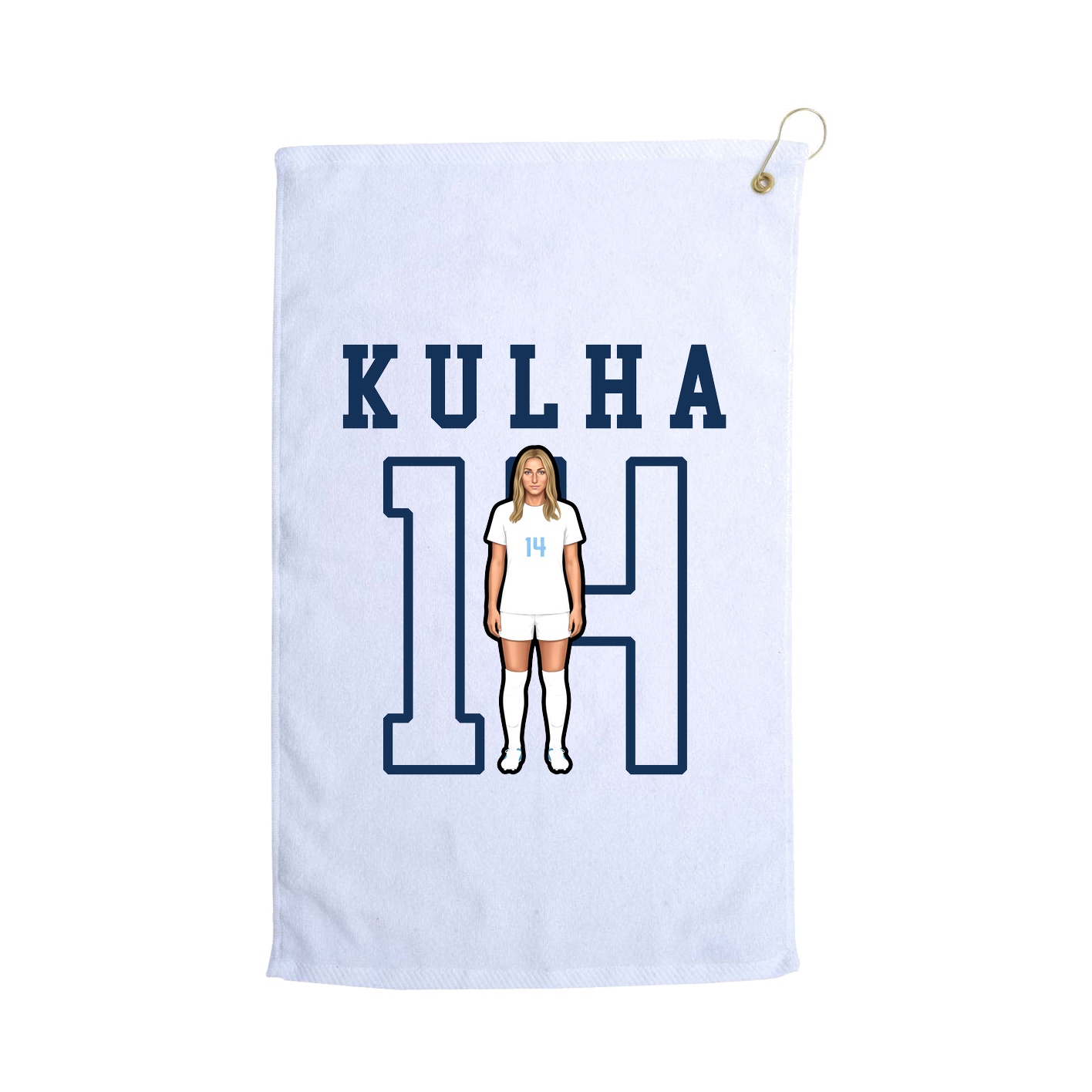 Golf Towel — Shirsey in White