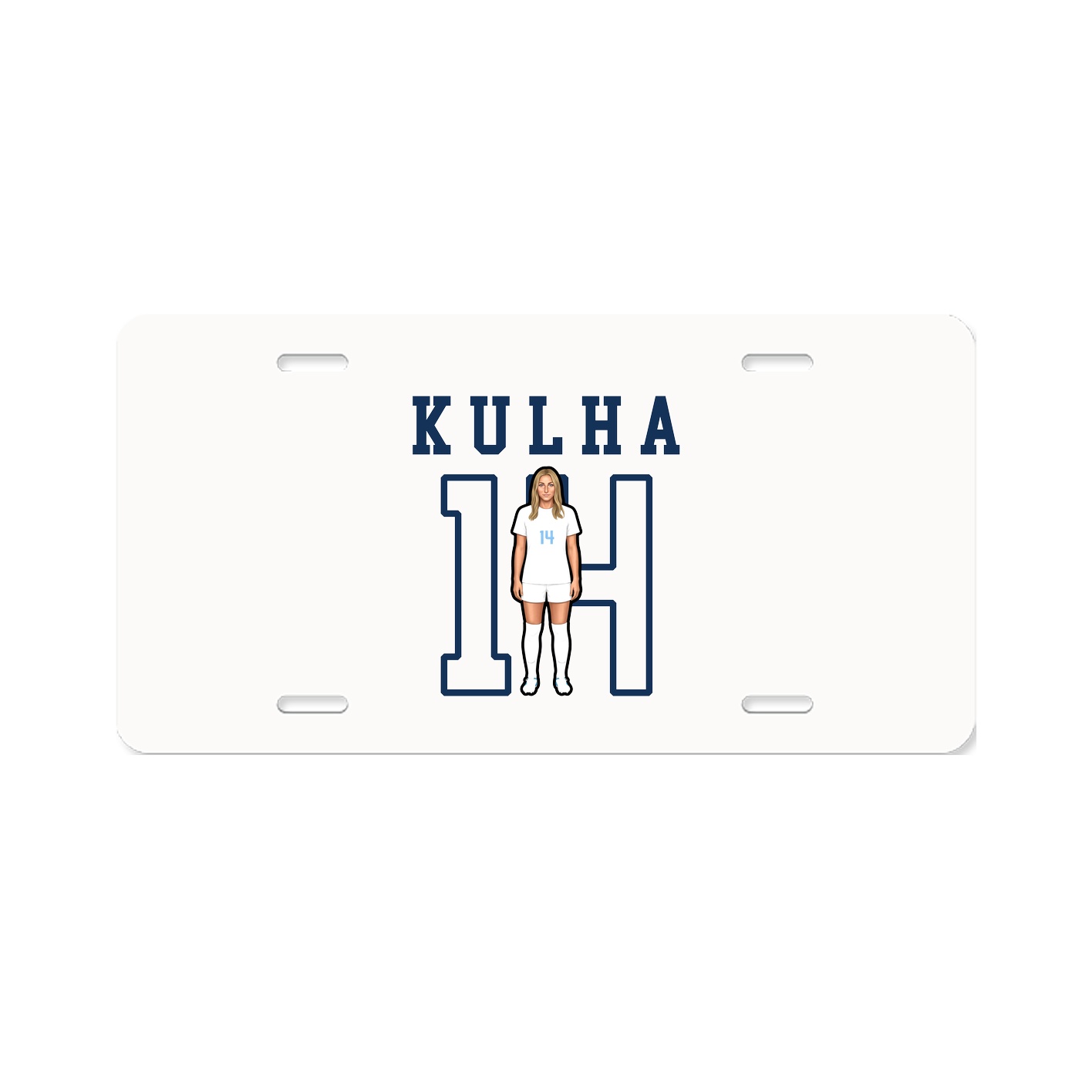 Aluminum License Plate