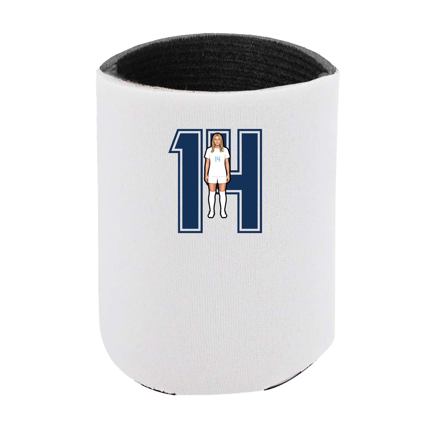 Can Holder — Number in White