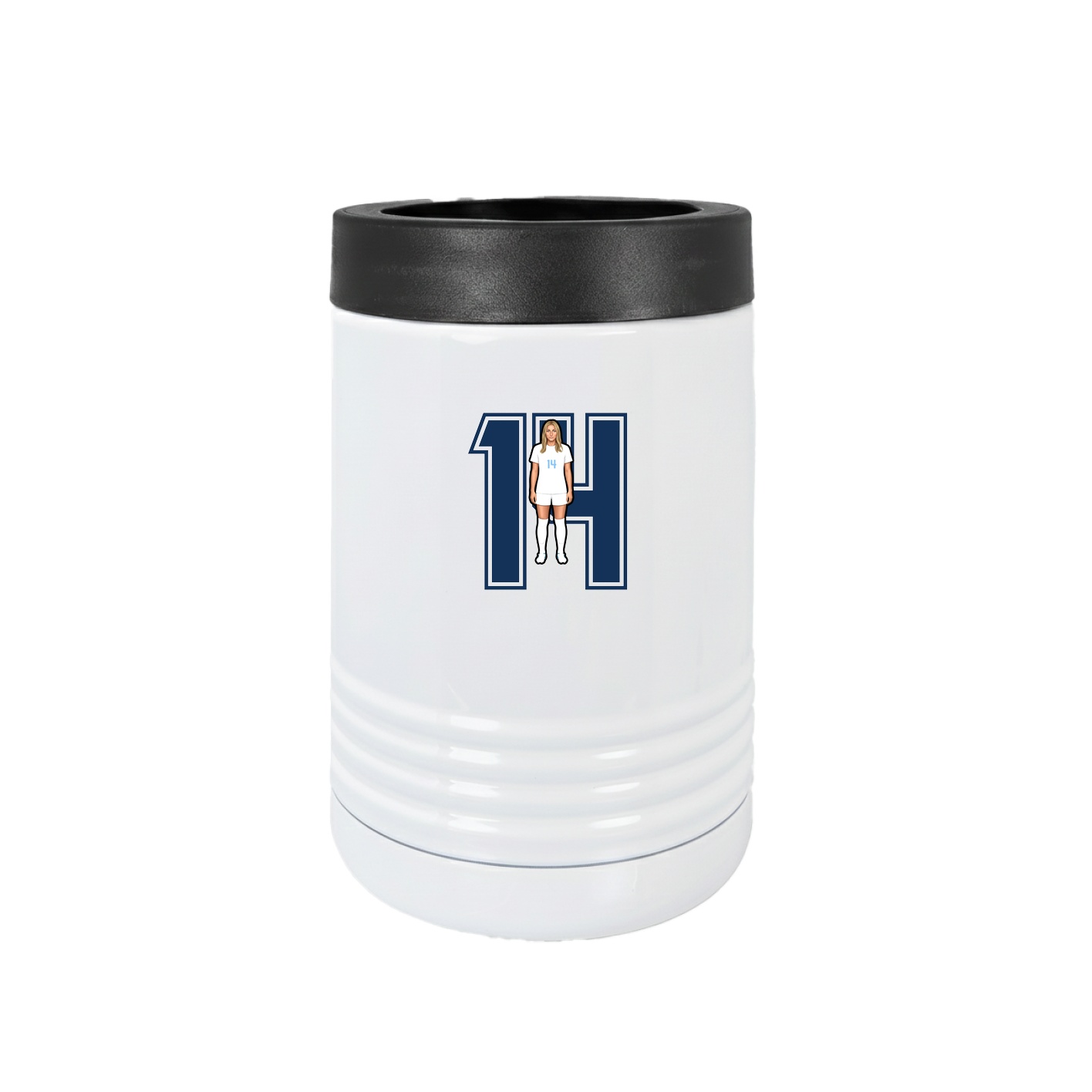 Beverage Holder — Number in White