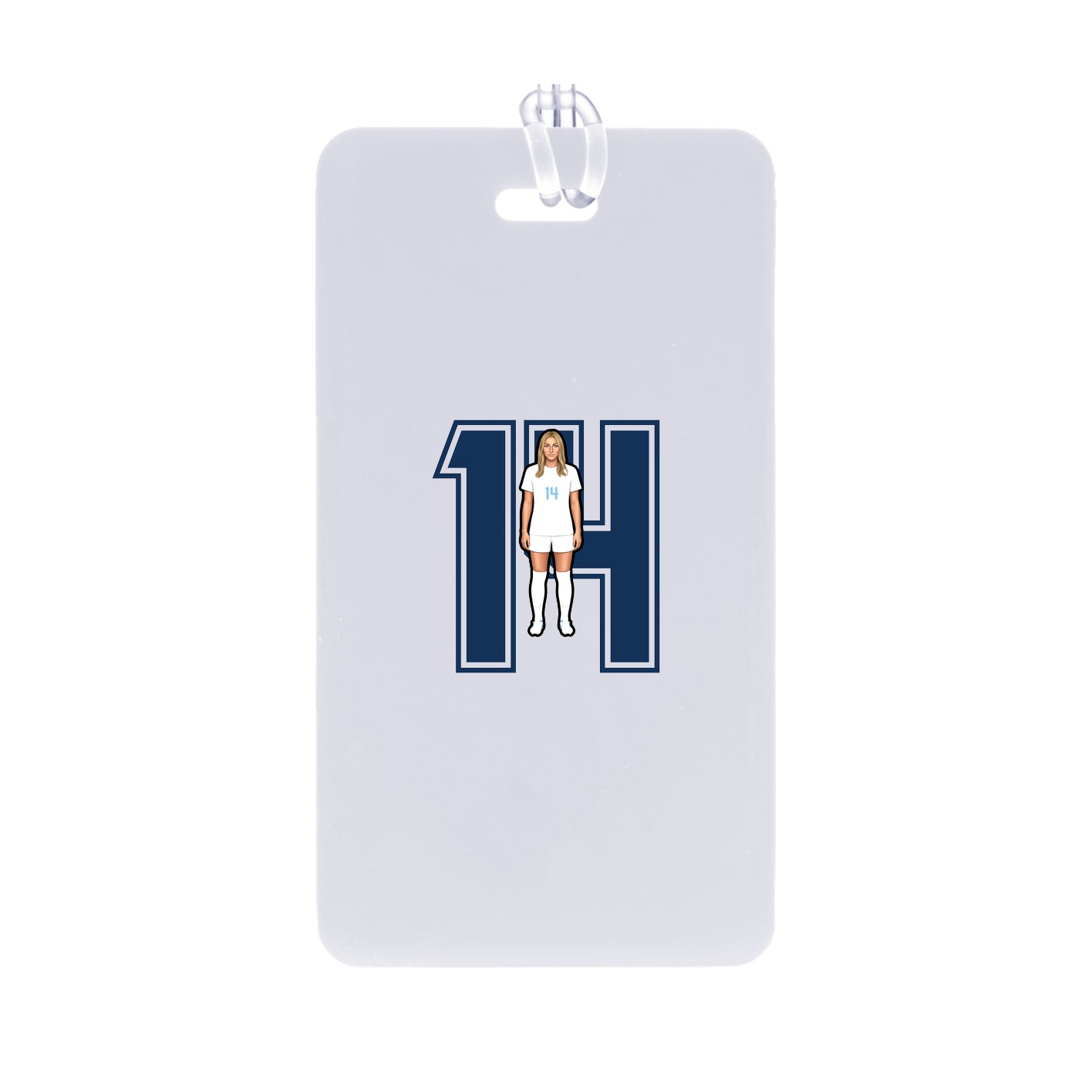 Bag Tag — Number in Classic
