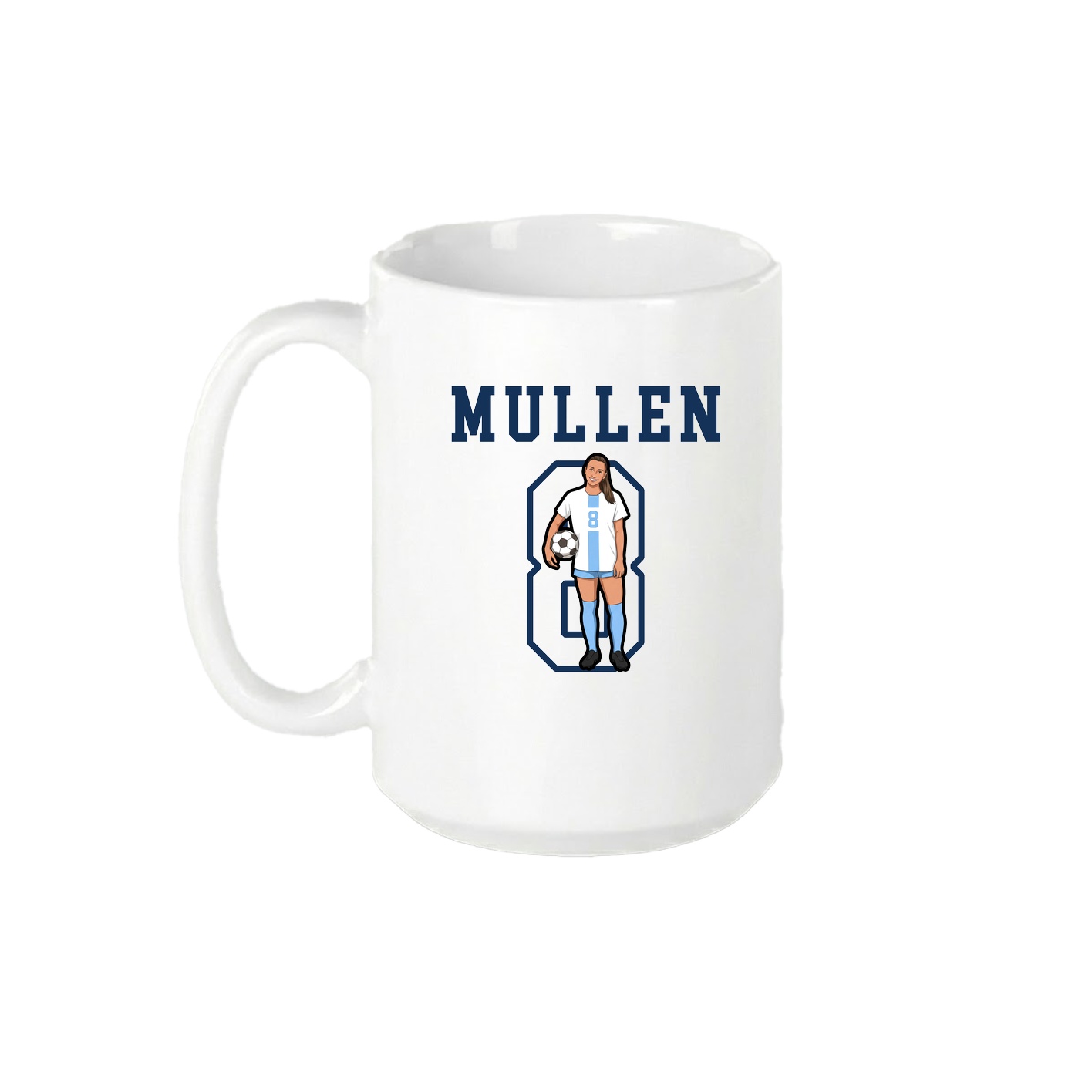 15oz Coffee Mug — Shirsey in White