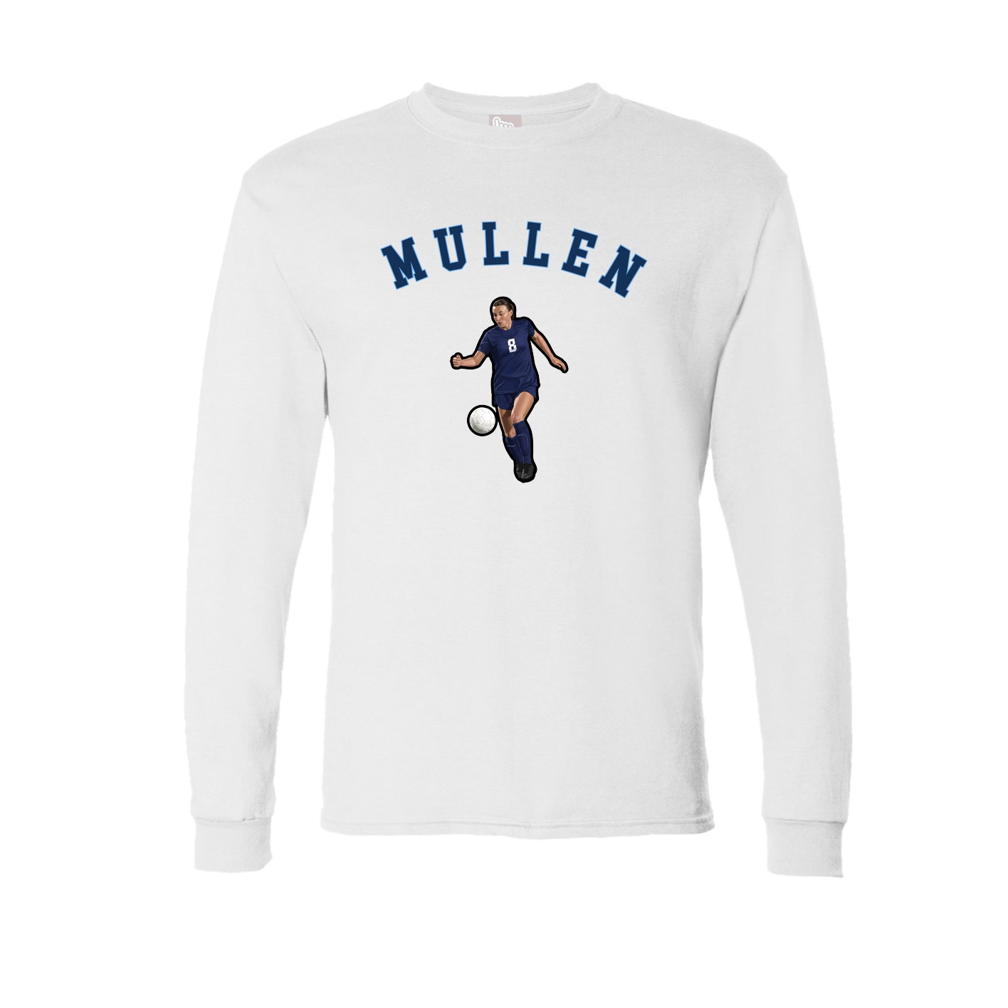 Long Sleeve Tee — Shirsey Arch in White