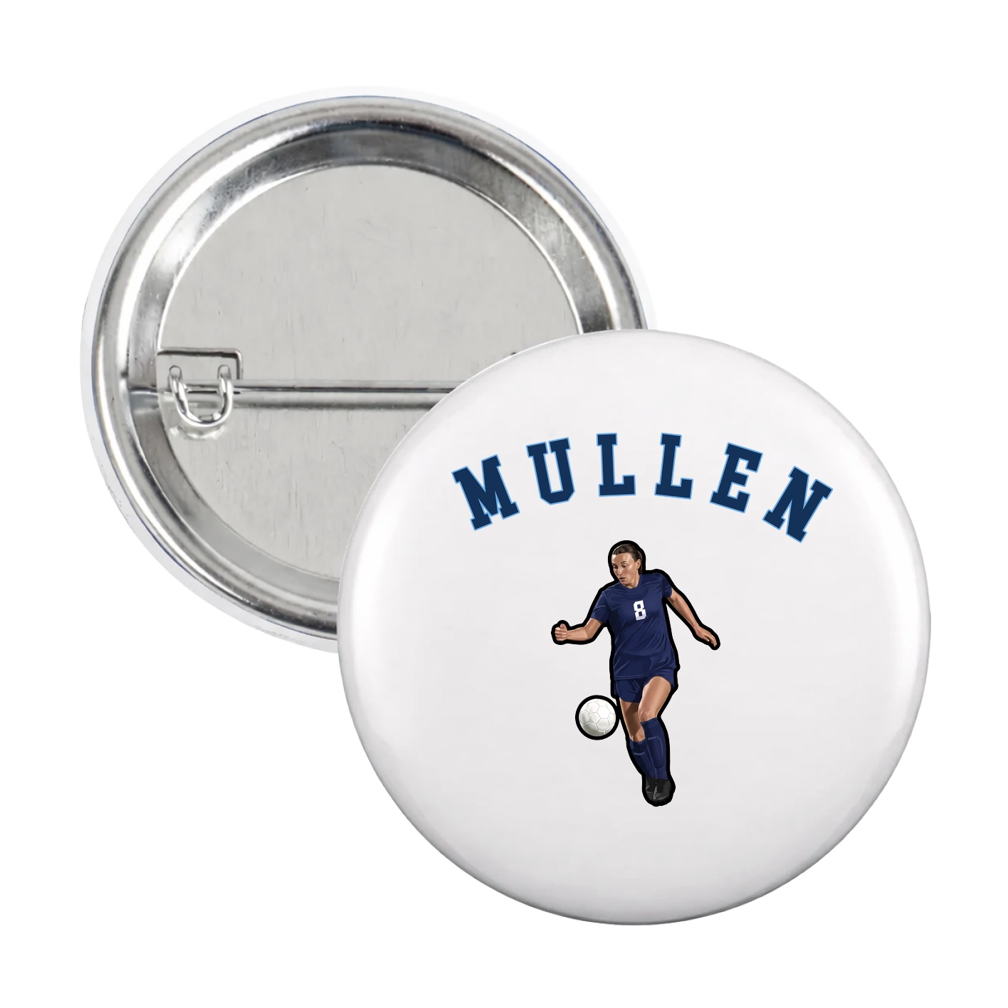Game Day Button — Shirsey Arch in White