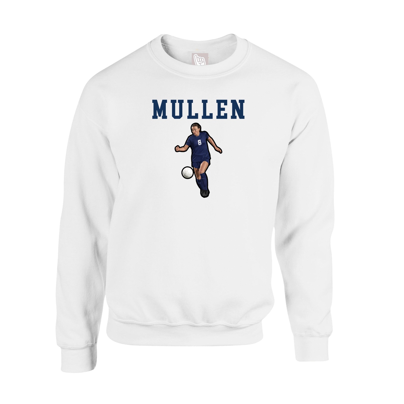 Fleece Crew — Shirsey in White