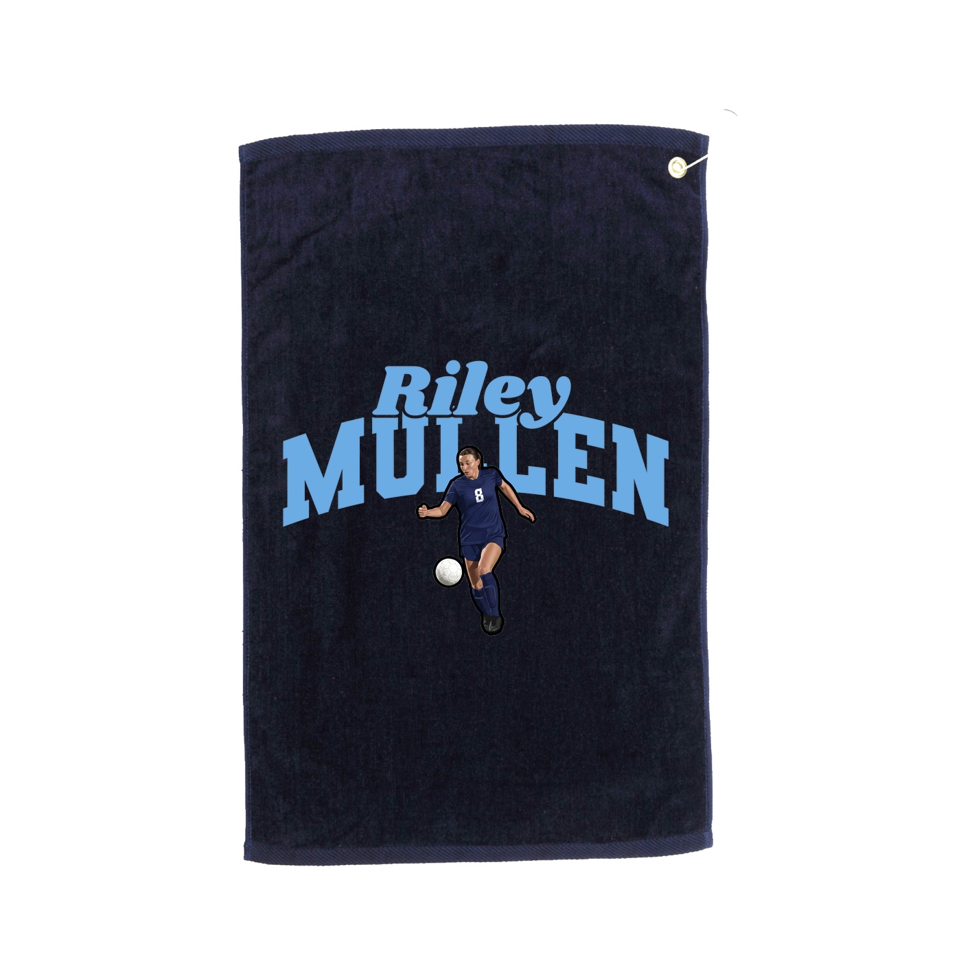 Golf Towel — Signature Arch in Navy